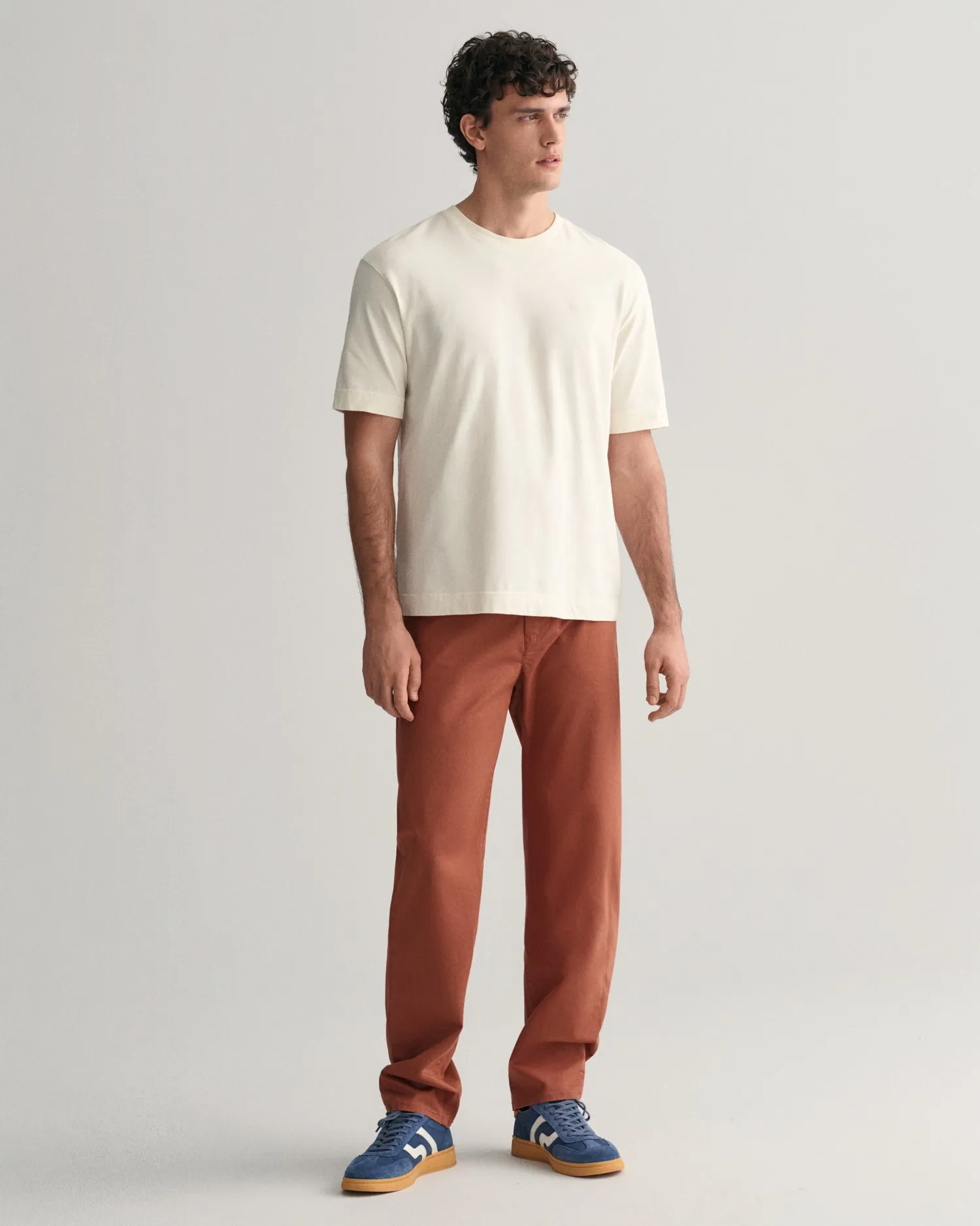 Pantaloni chino in twill regular fit