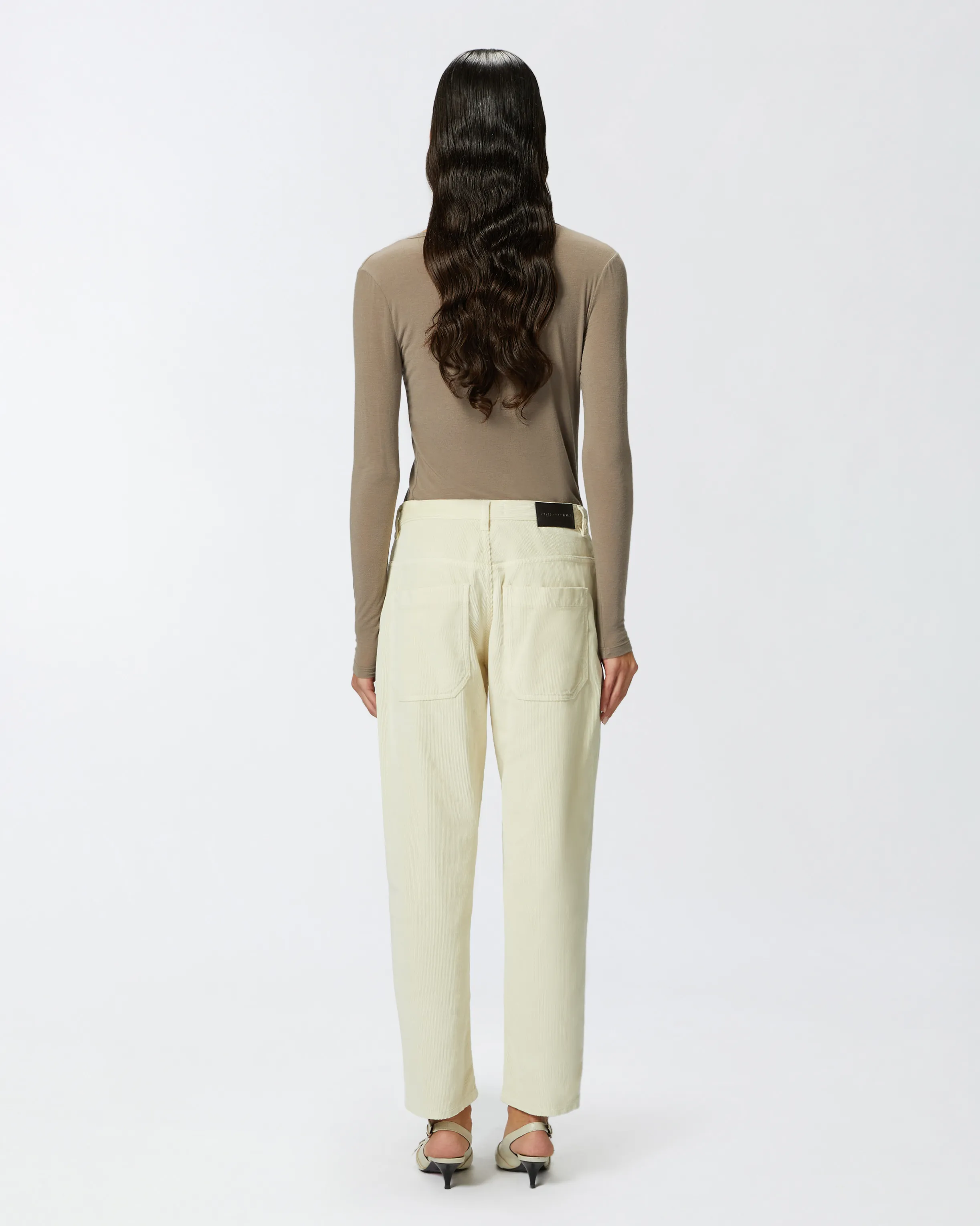  Pantaloni chino in velluto millerighe    