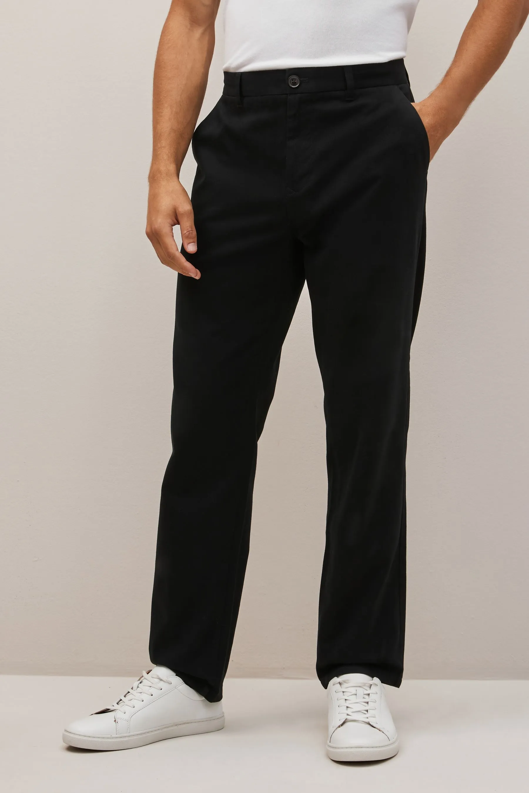Pantaloni chino vestibilità dritta