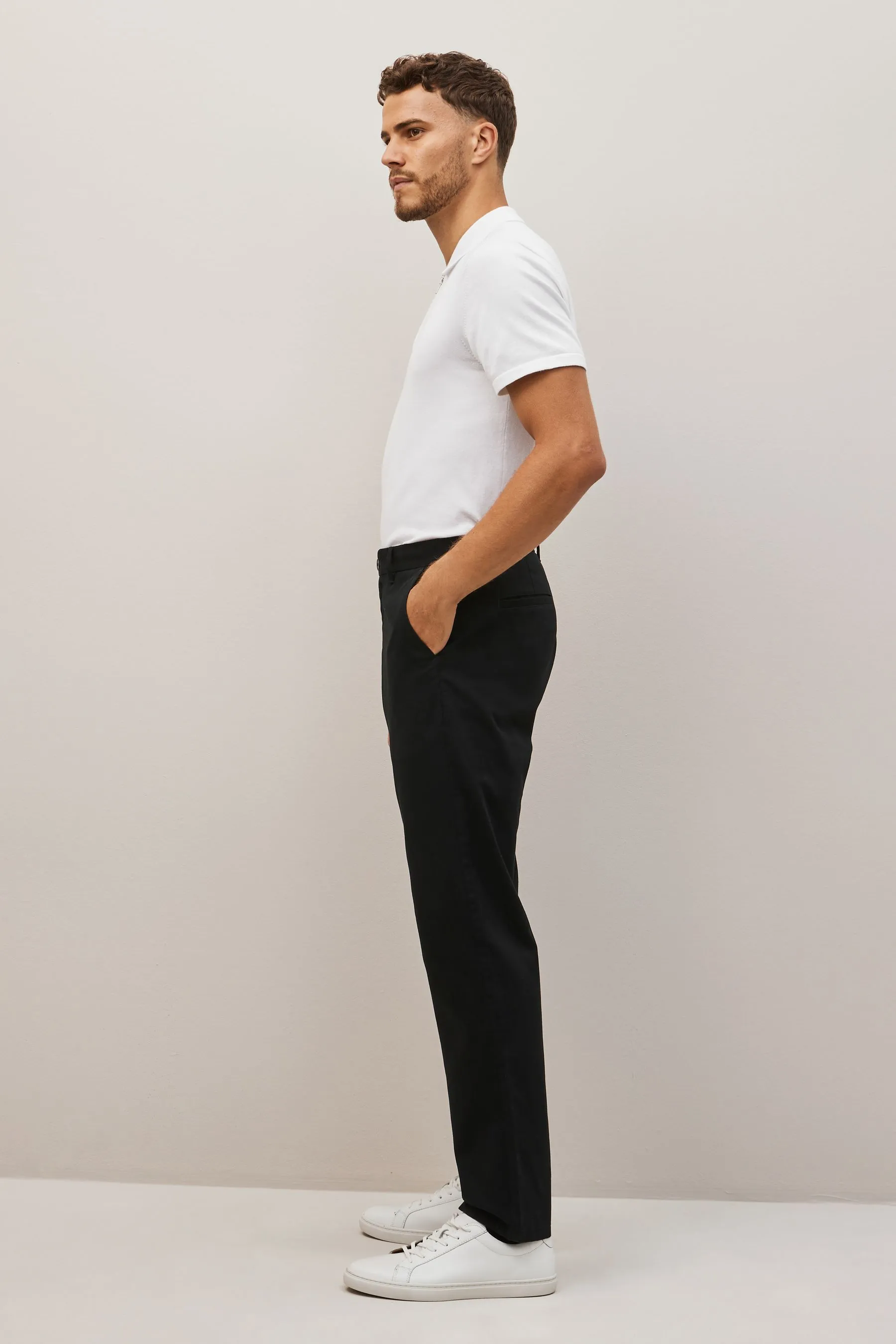 Pantaloni chino vestibilità dritta