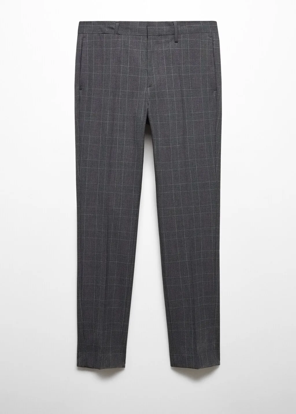 Pantaloni completo super slim fit quadri