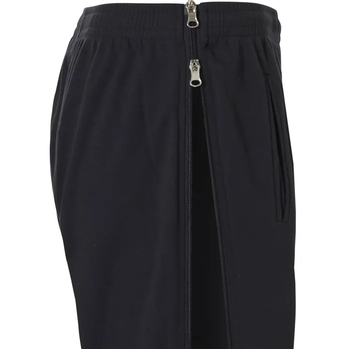 Pantaloni riabilitativi Hajo con zip integrale Nero