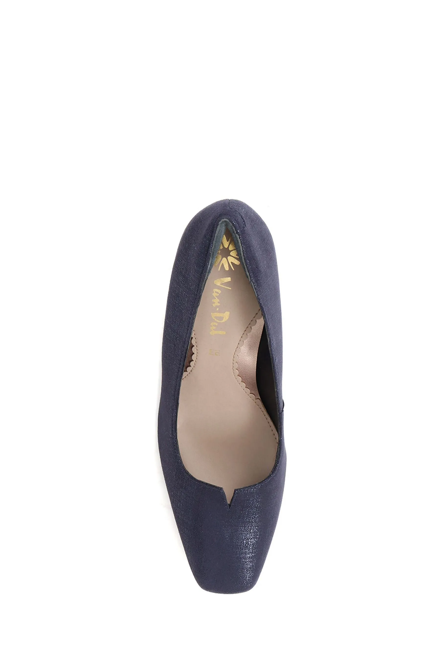 Pavers Van Dal - Blu - Décolleté a punta in pelle Scarpe