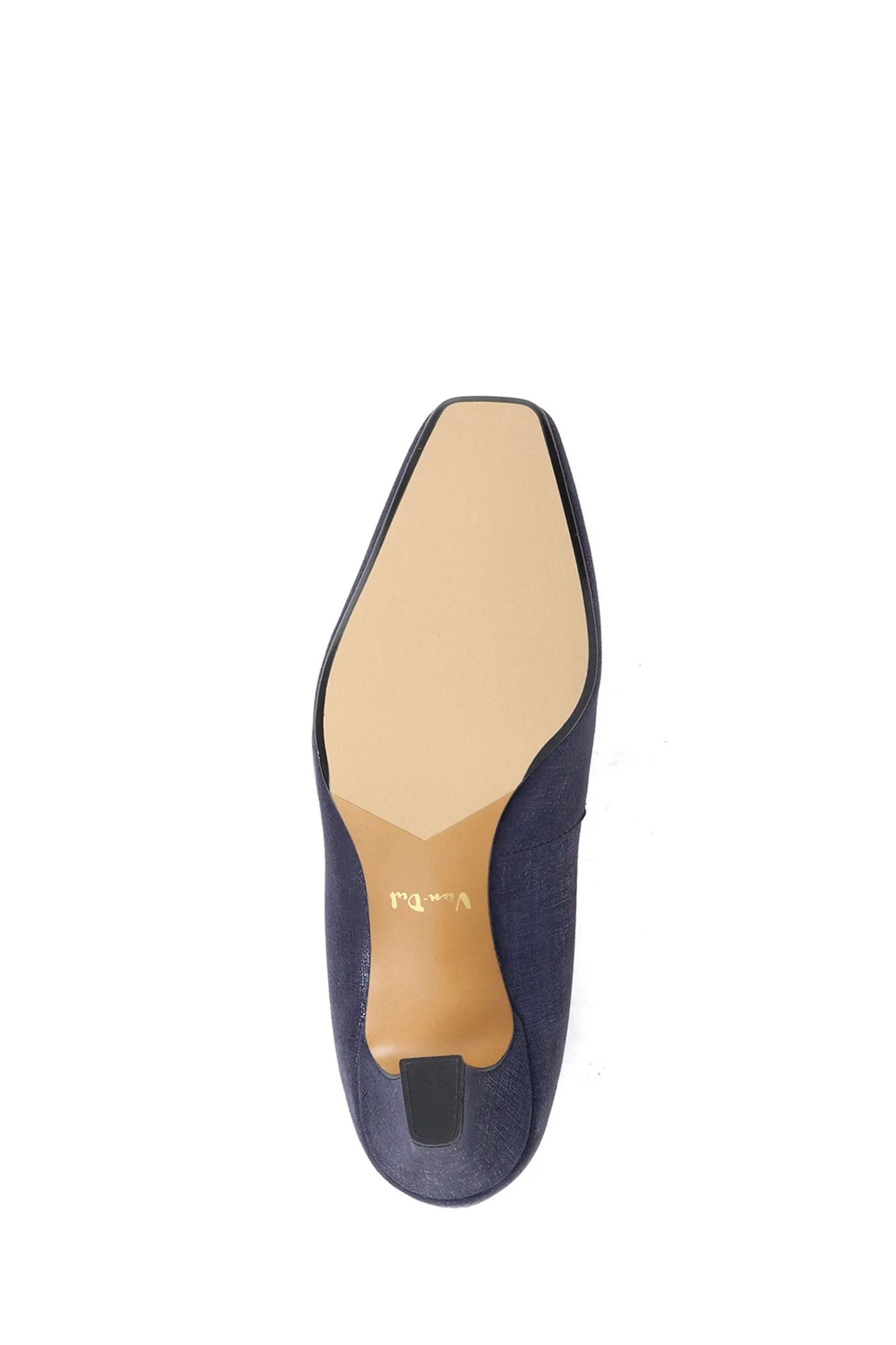 Pavers Van Dal - Blu - Décolleté a punta in pelle Scarpe