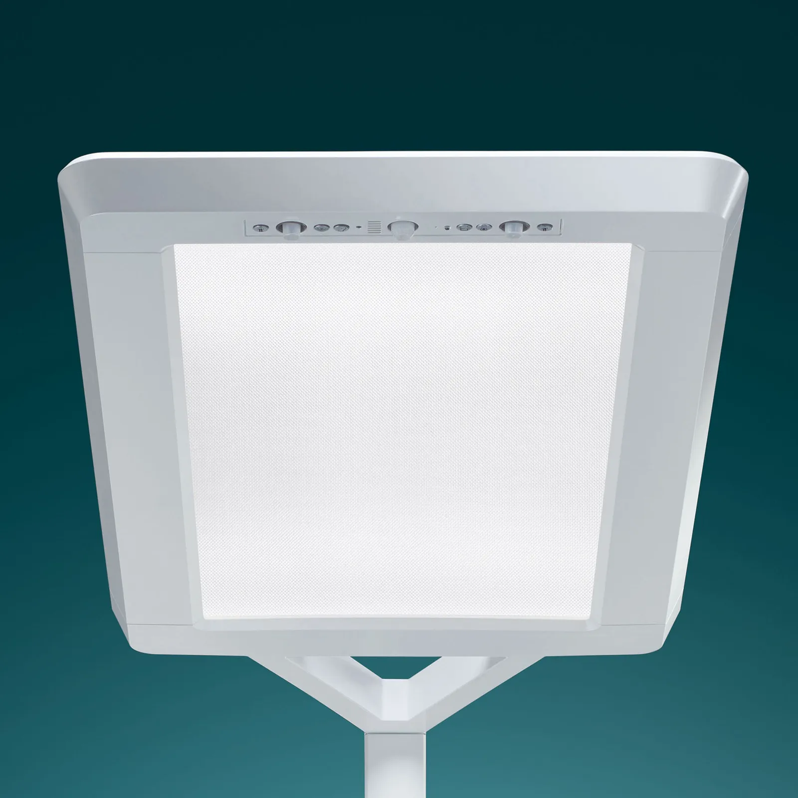 Piantana LED Yara.single 4.000K, BT, PIR, argento
