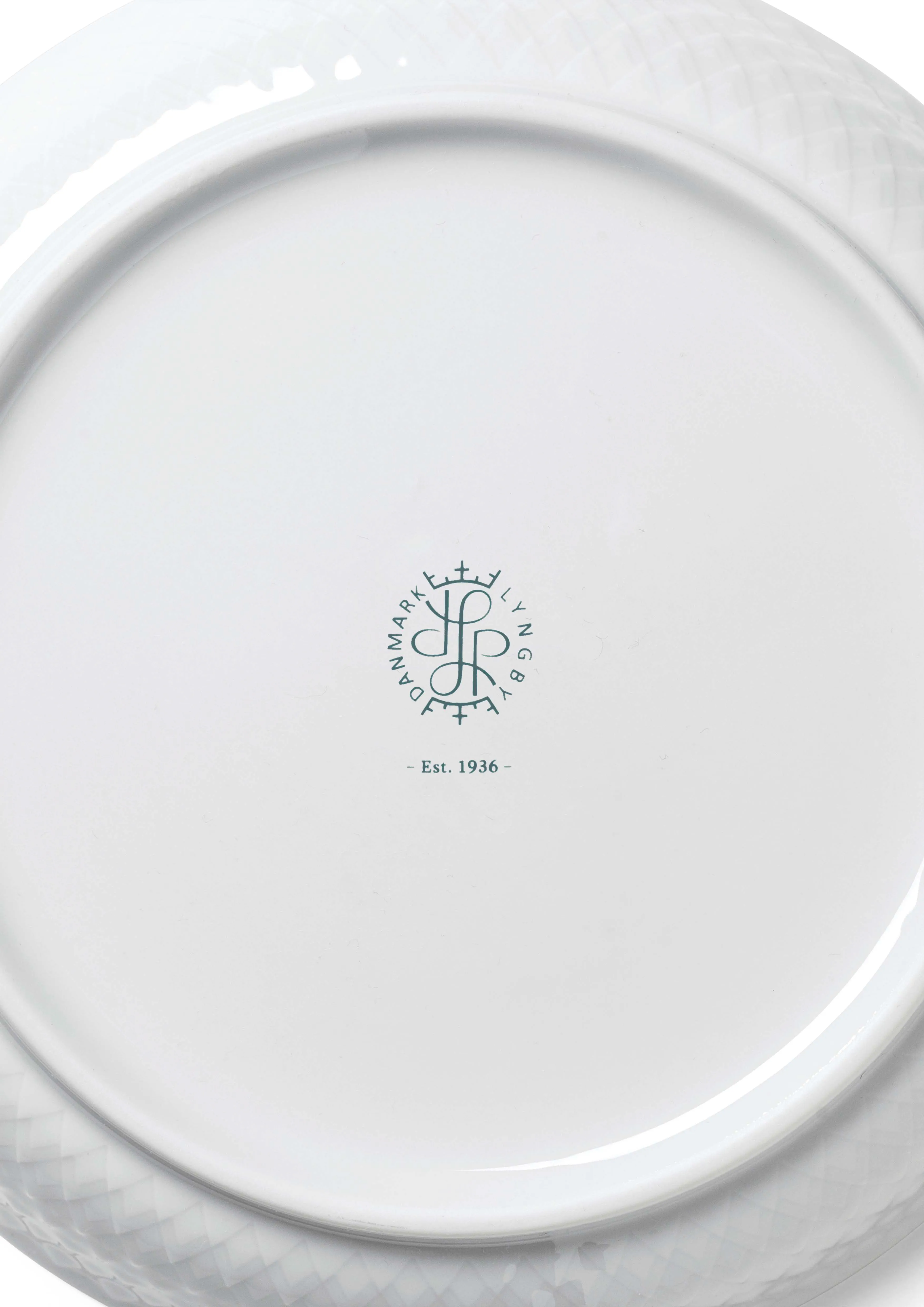 Piatto da dolce Rhombe Ø 16 cm.k3{font-size:18px}Bianco