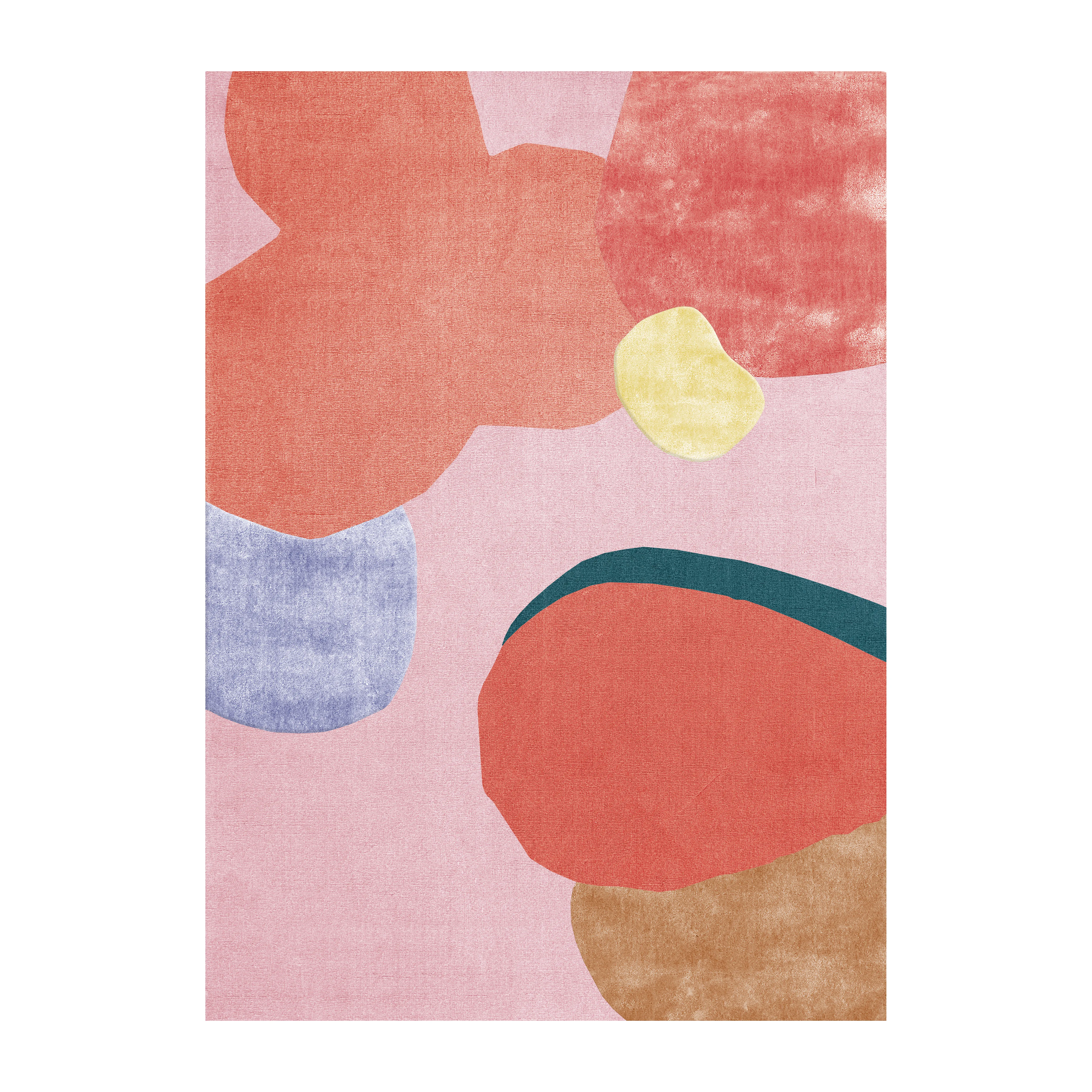 Plaid in lana Flower Field 160x230 cm.ji{font-size:18px}Rosa