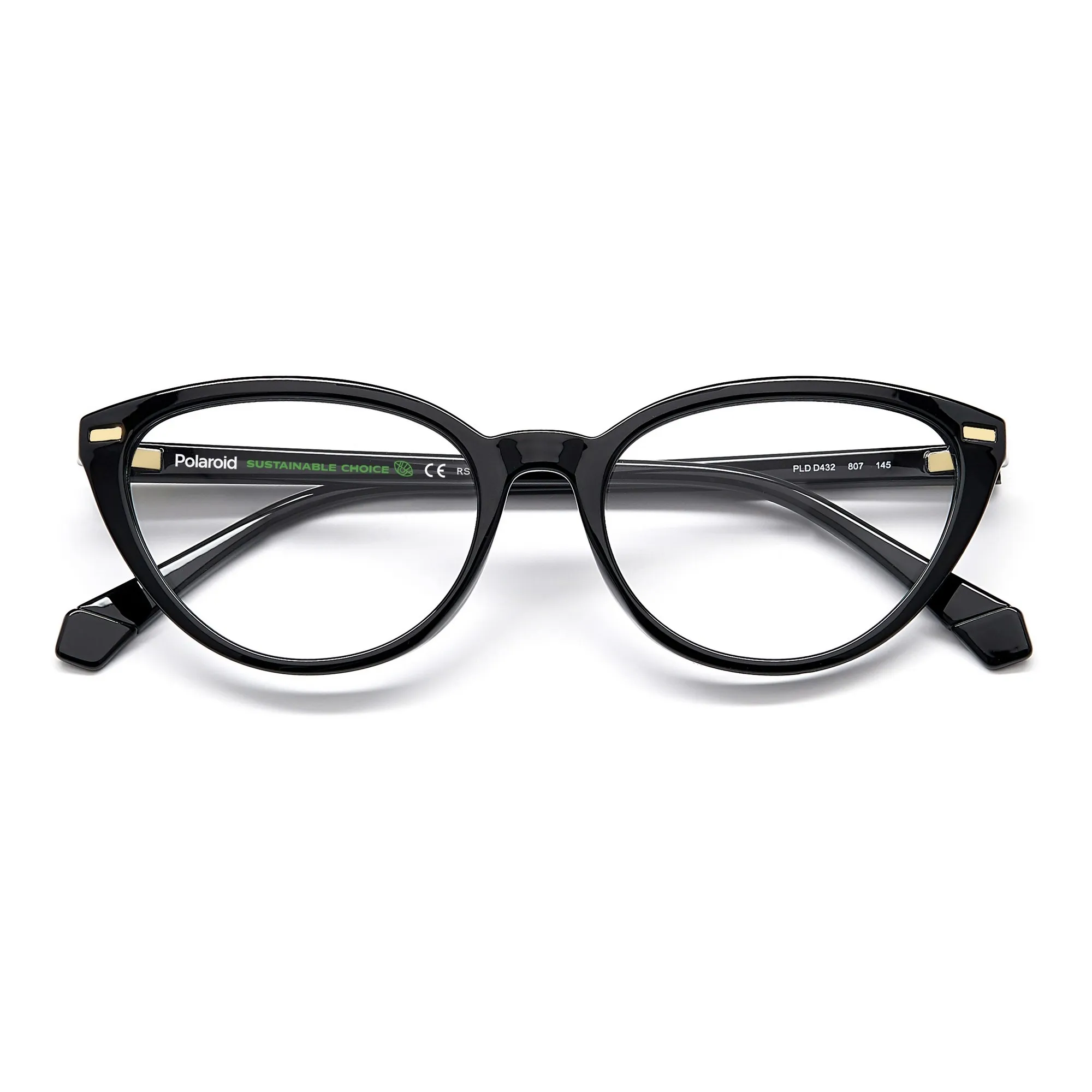   Polaroid PLD D432 - 807  Nero | Occhiale Da Vista Donna 