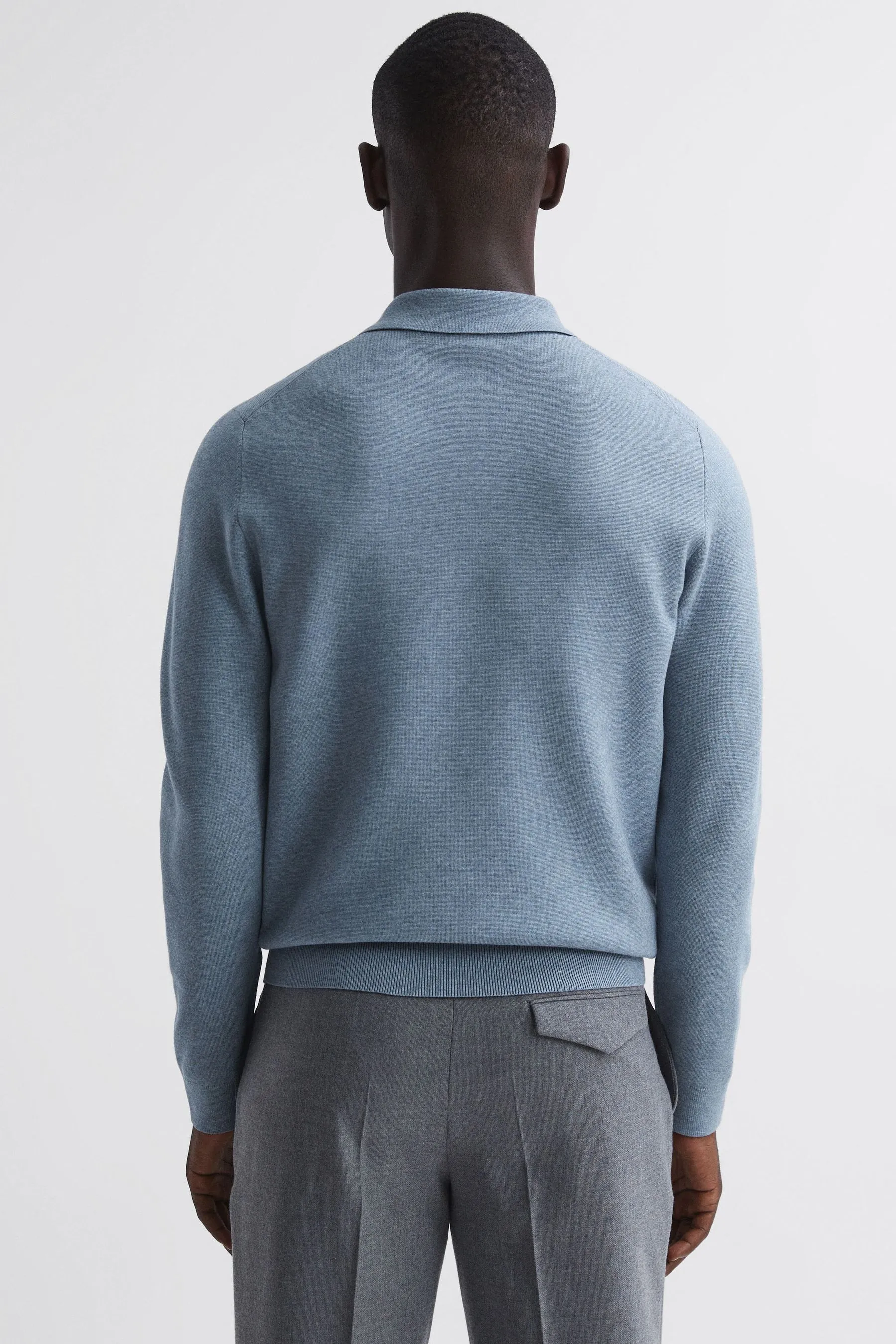 Polo con Reiss Sharp Manica lunga    