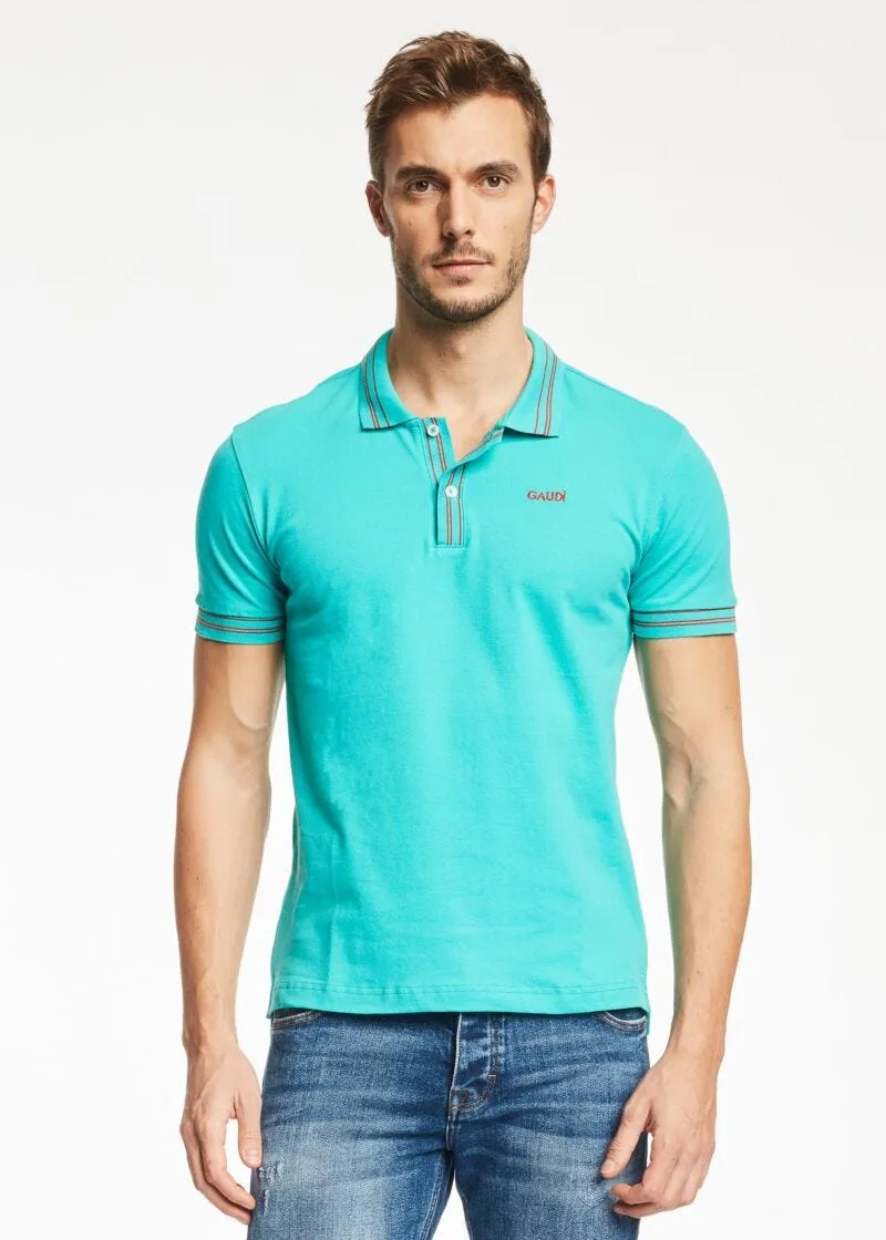 Polo in piquet stretch
