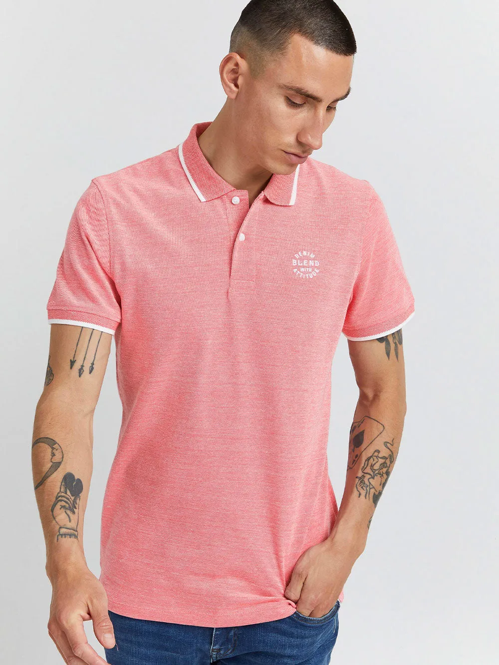 Polo Uomo con bottoni