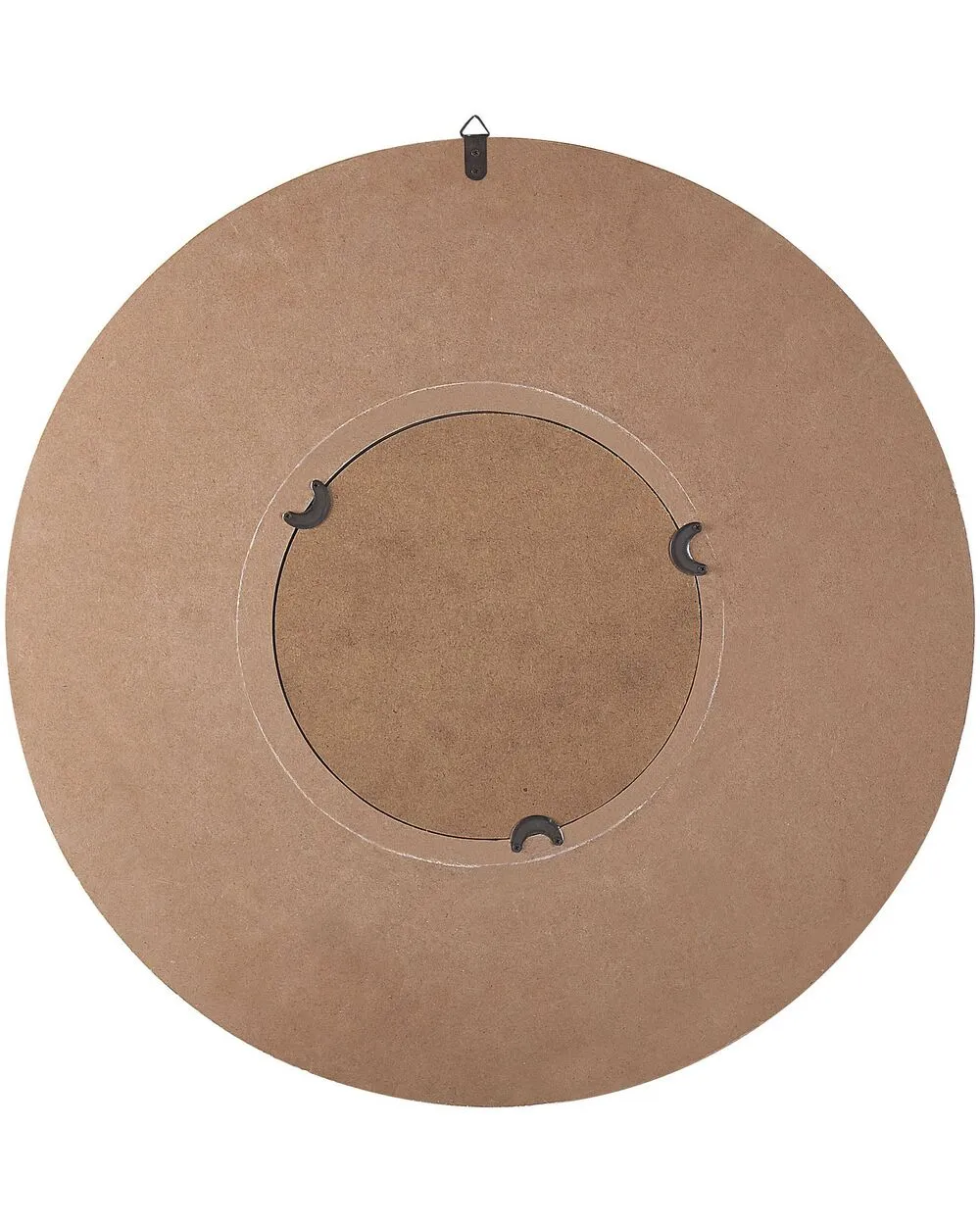 POMARO Specchio 60 cm 60 cm Marrone chiaro Legno