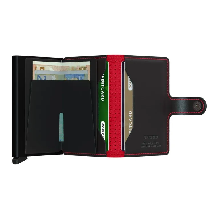 portacarte Miniwallet-Perforated