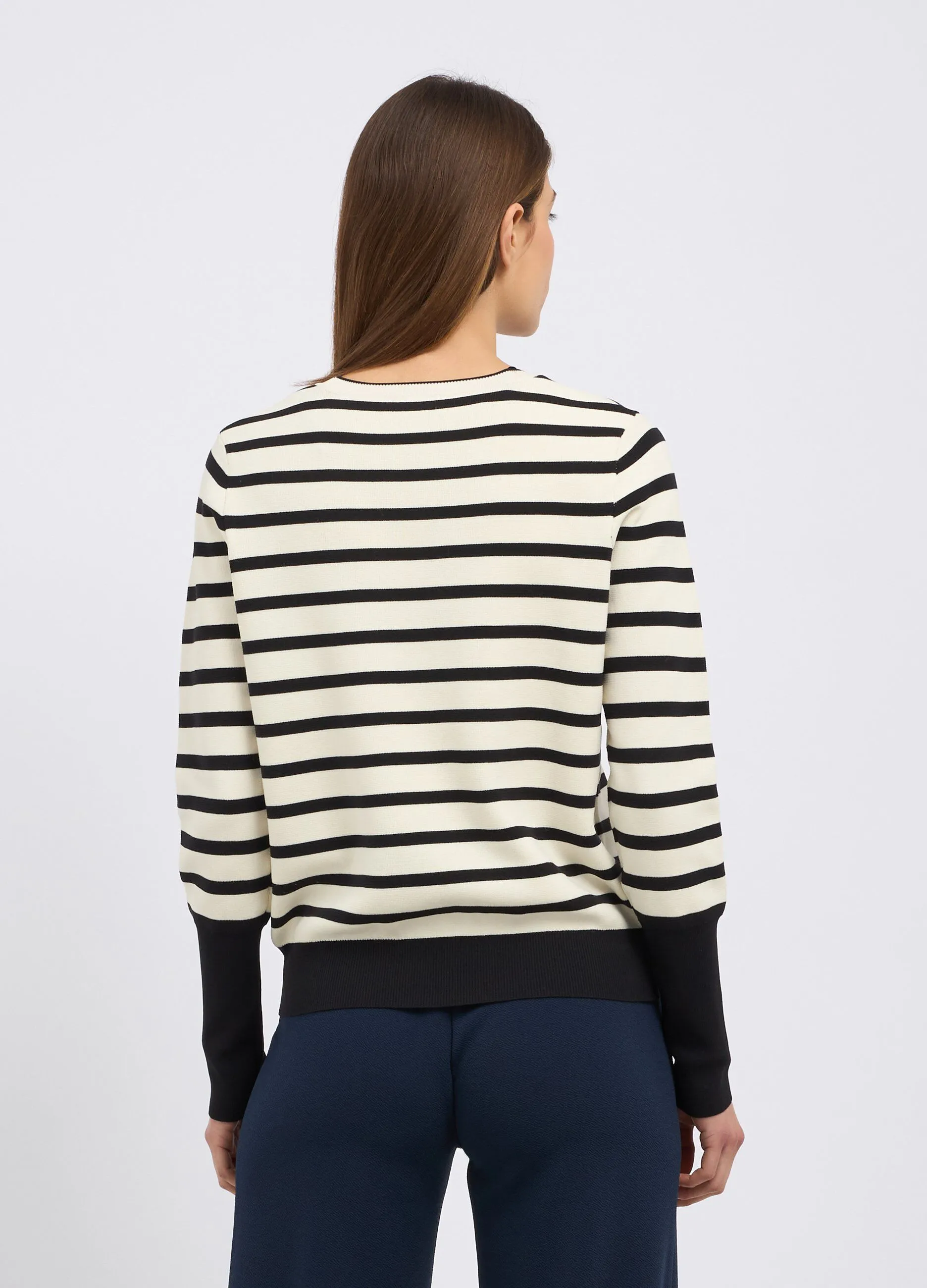 Pullover a righe donna