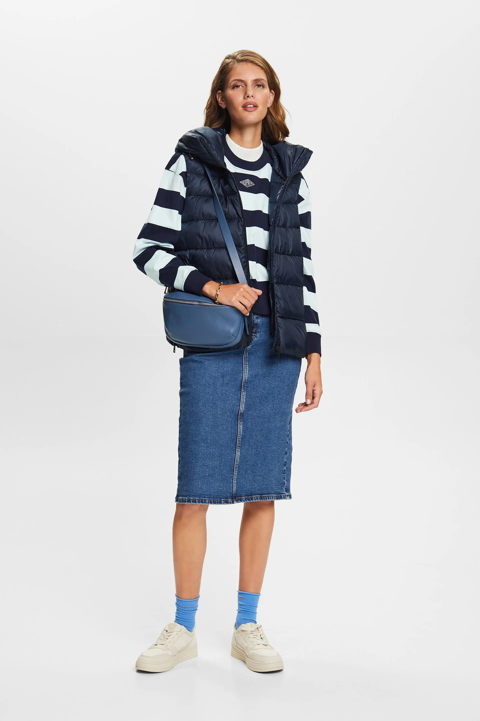 Pullover a righe in cotone