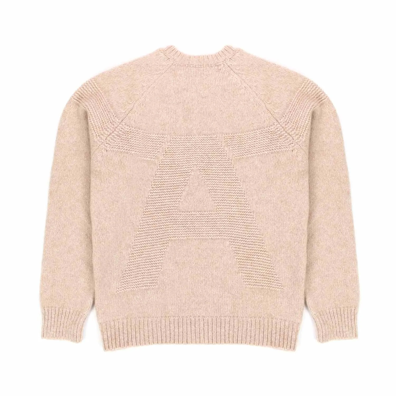 Pullover Beige Natural Melange Bambino E Teenager