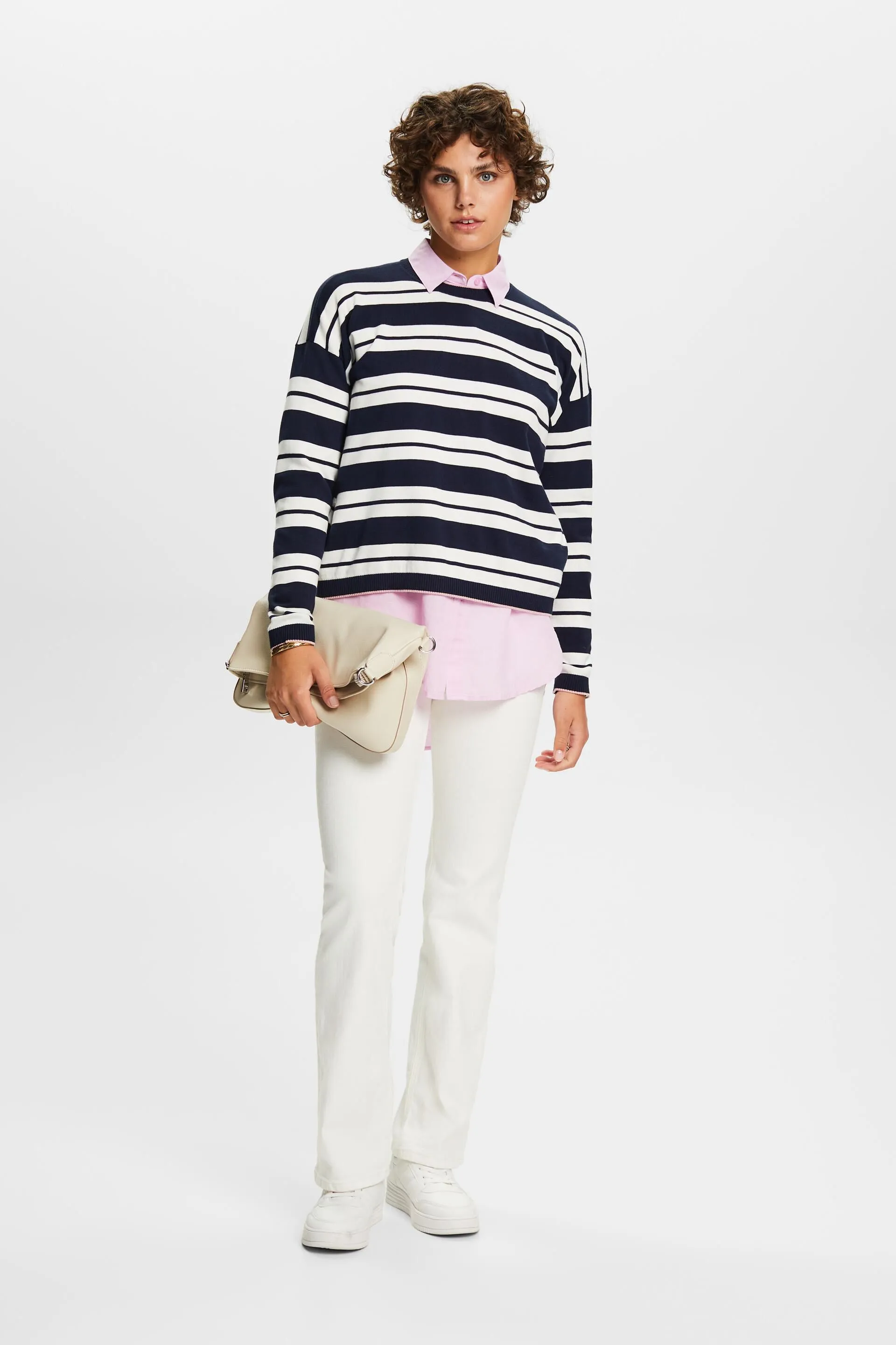 Pullover oversize, 100% cotone