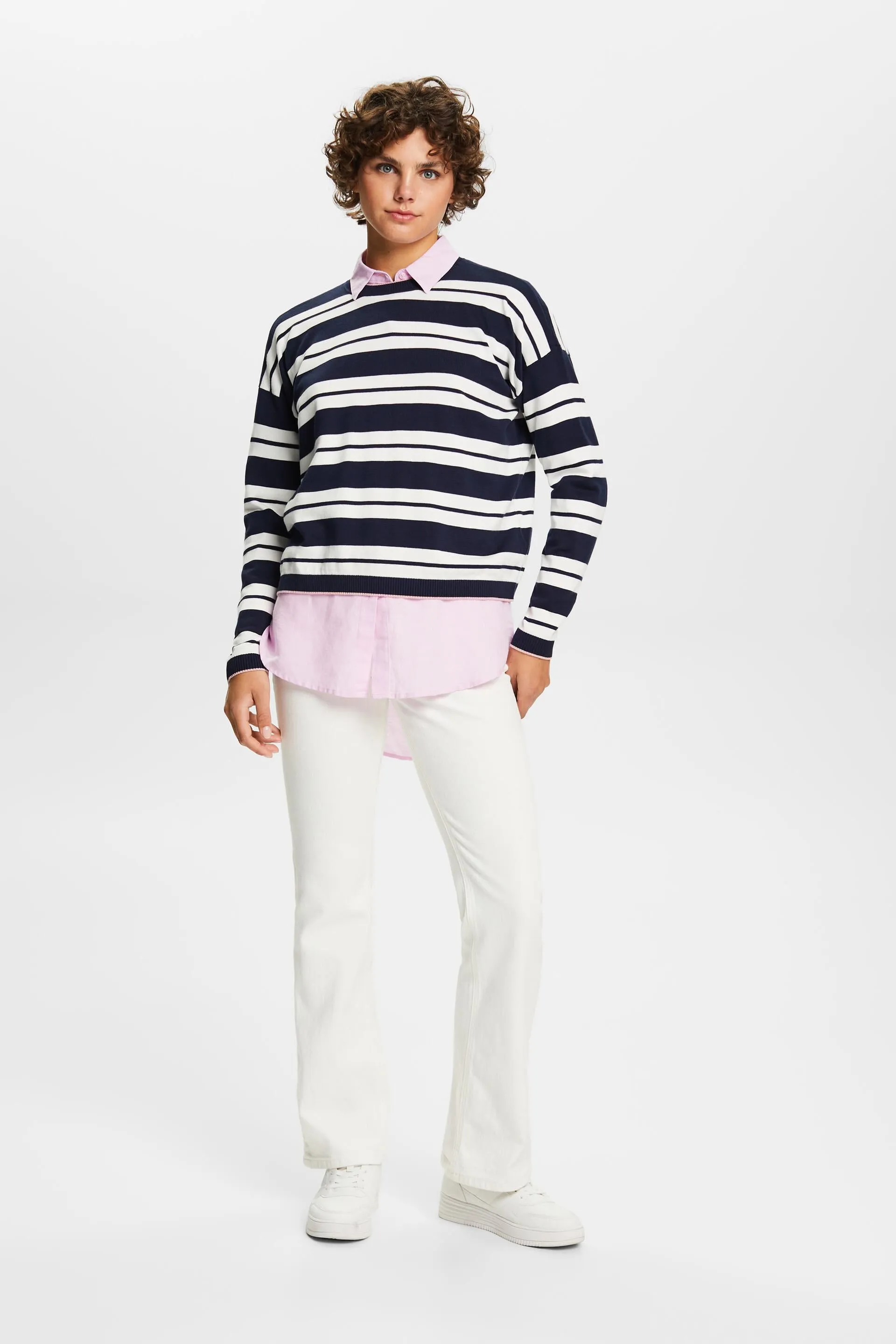 Pullover oversize, 100% cotone