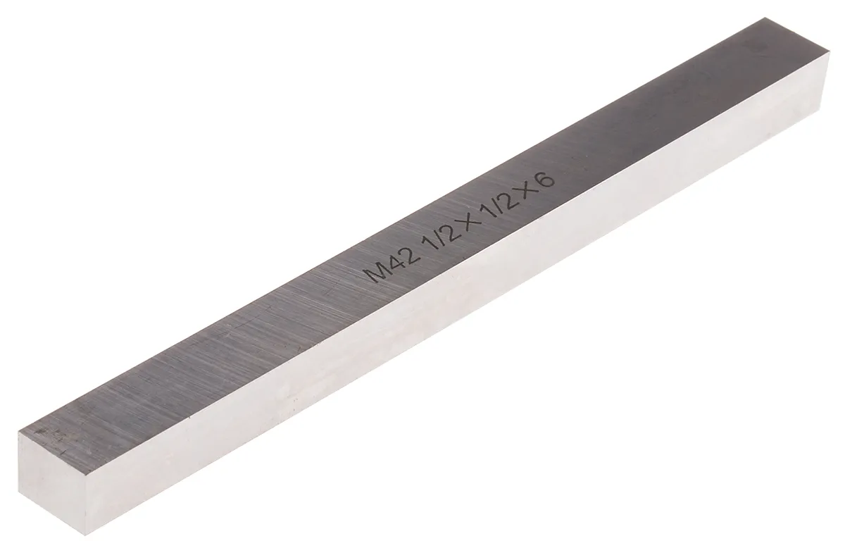 Punta per utensili quadrata RS PRO, HSS, lunghezza 6 in, M42