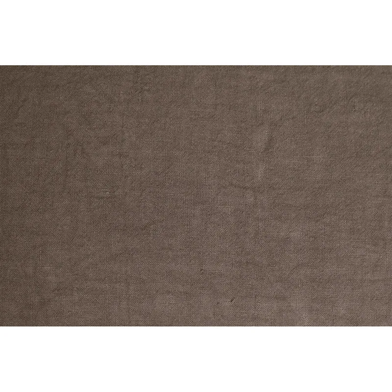 Puro lino biancheria Coppia Federe  Puro Lino Stonewash Tortora