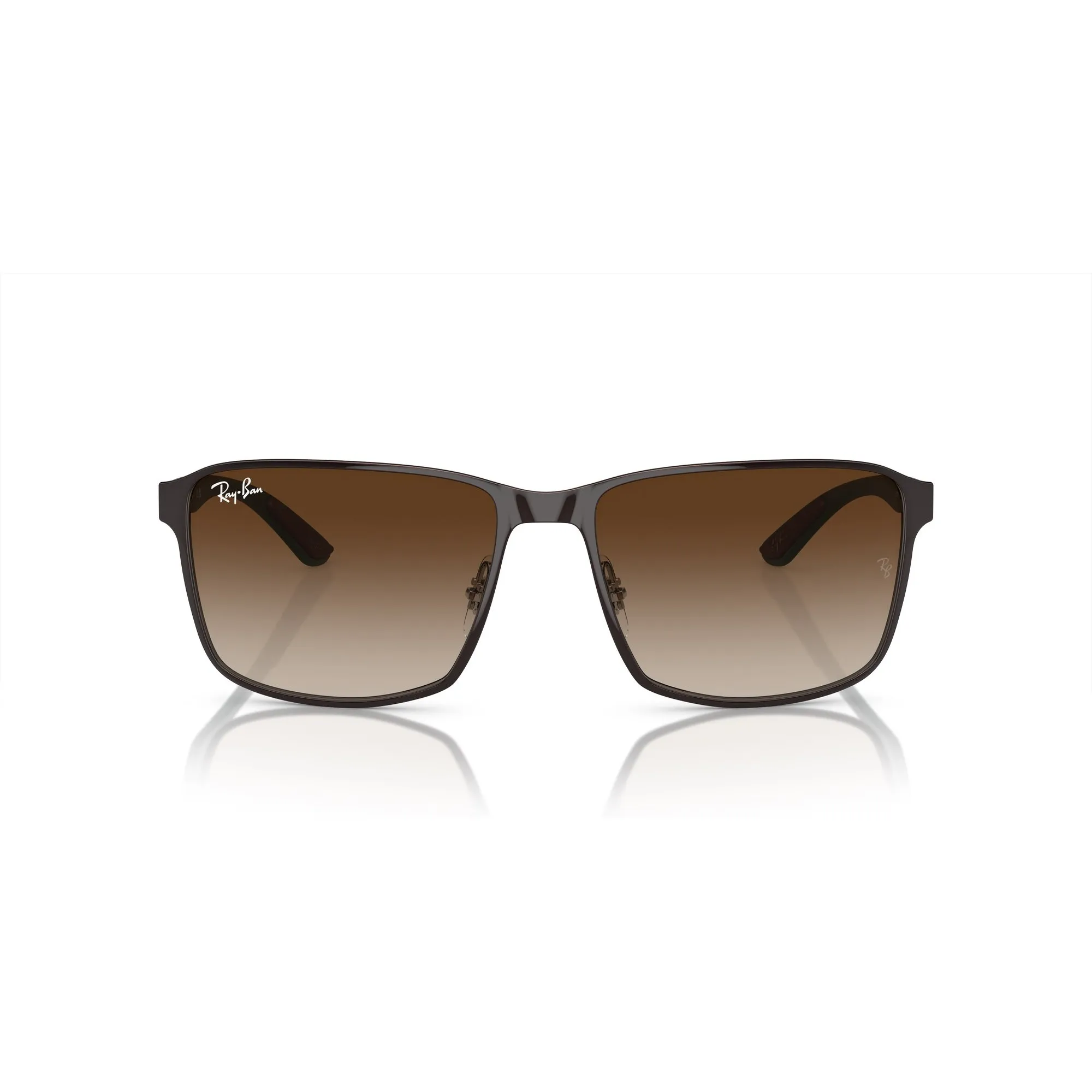   Ray-Ban RB 3721 - 188/13 Marrone Su Canna Di Fucile | Occhiale Da Sole Unisex 