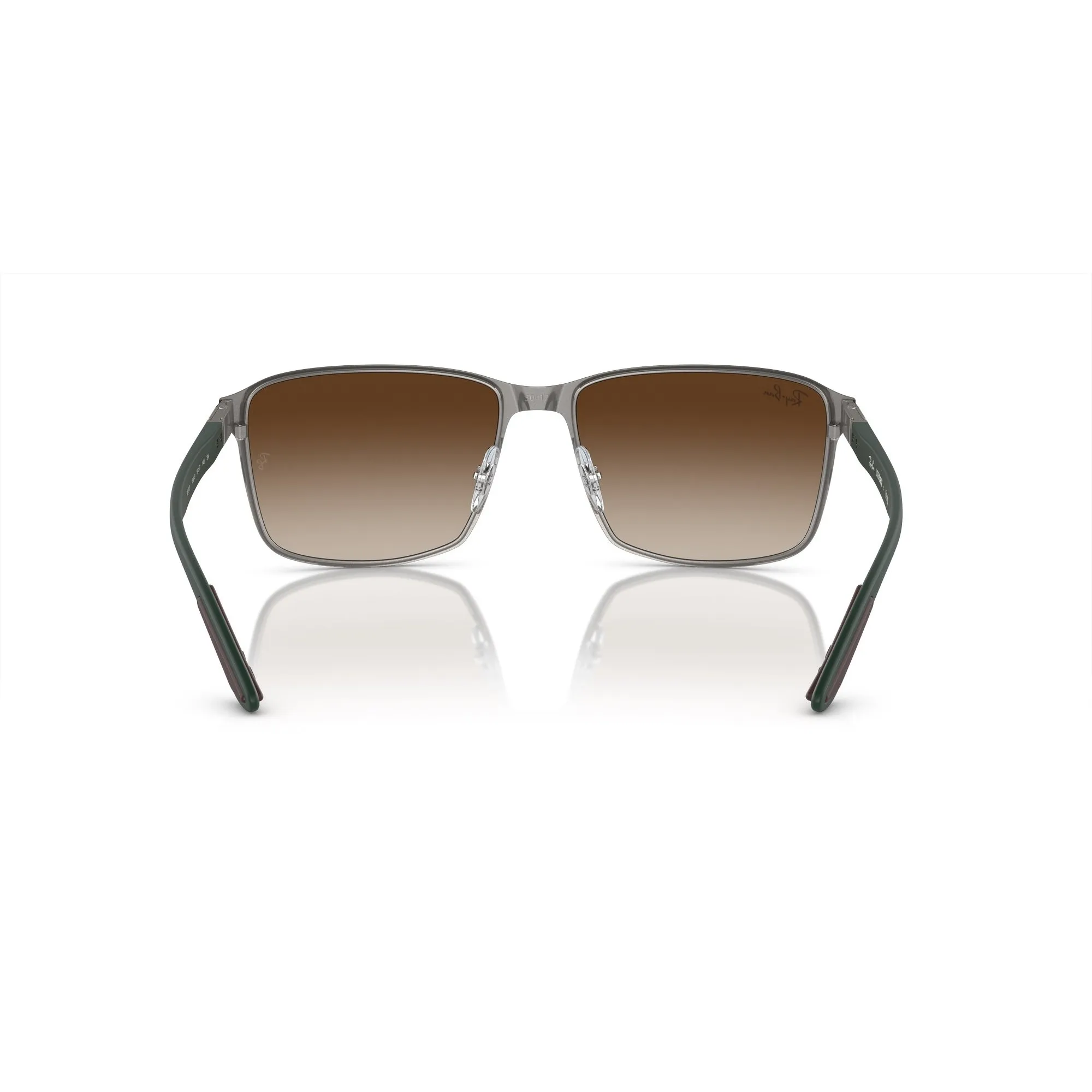   Ray-Ban RB 3721 - 188/13 Marrone Su Canna Di Fucile | Occhiale Da Sole Unisex 