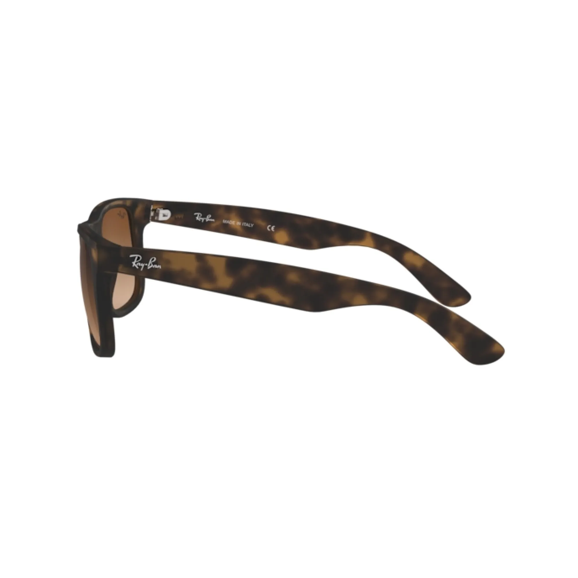   Ray-Ban RB 4165 Justin 710/13 Gomma Leggera Havana | Occhiale Da Sole Uomo 
