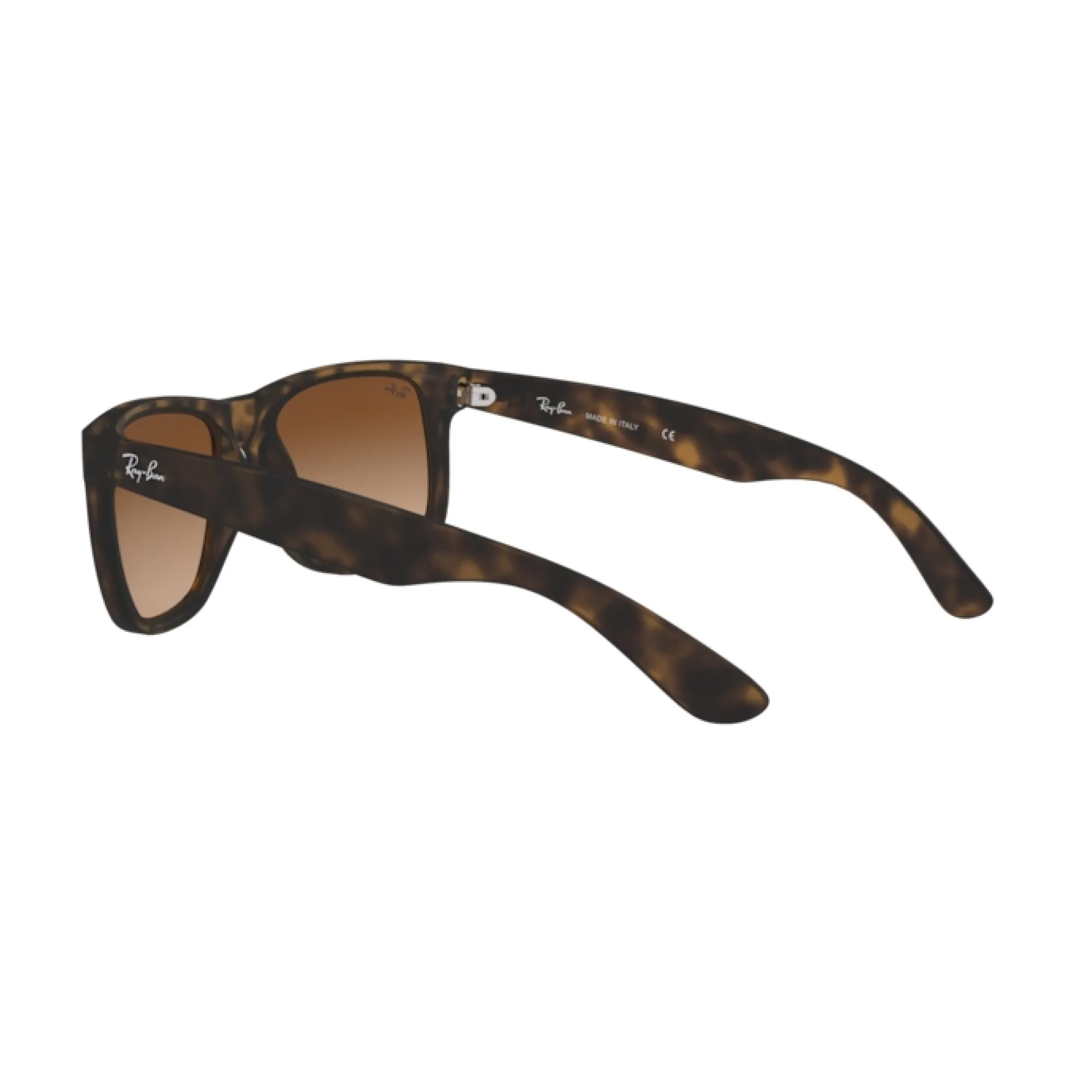   Ray-Ban RB 4165 Justin 710/13 Gomma Leggera Havana | Occhiale Da Sole Uomo 