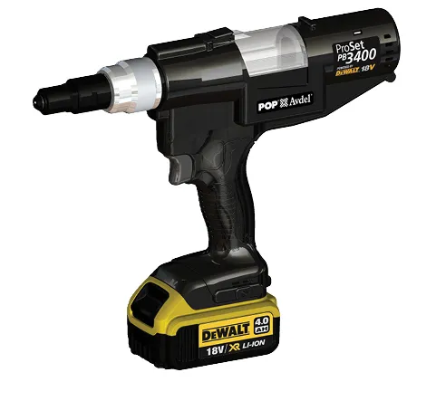 Rivettatrice Stanley Cordless, per rivetti Ø 6,4 mm max