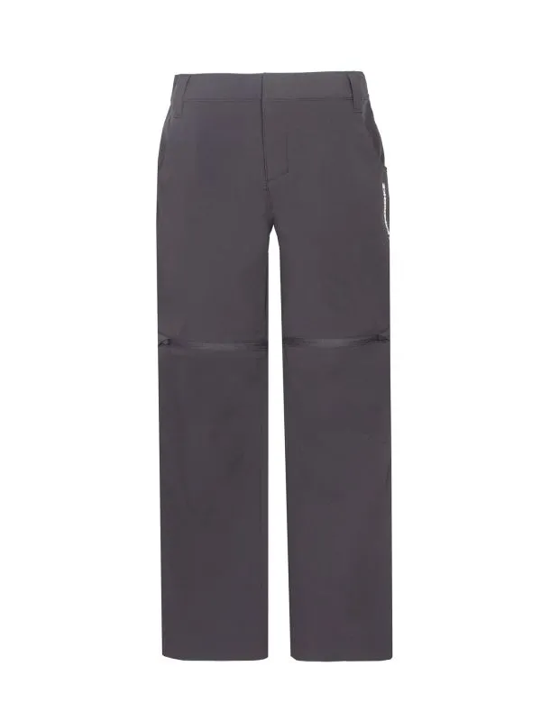 ROCK EXPERIENCE OBSERVE ZIP OFF JUNIOR PANT Ebony pantalone trekking convertibile