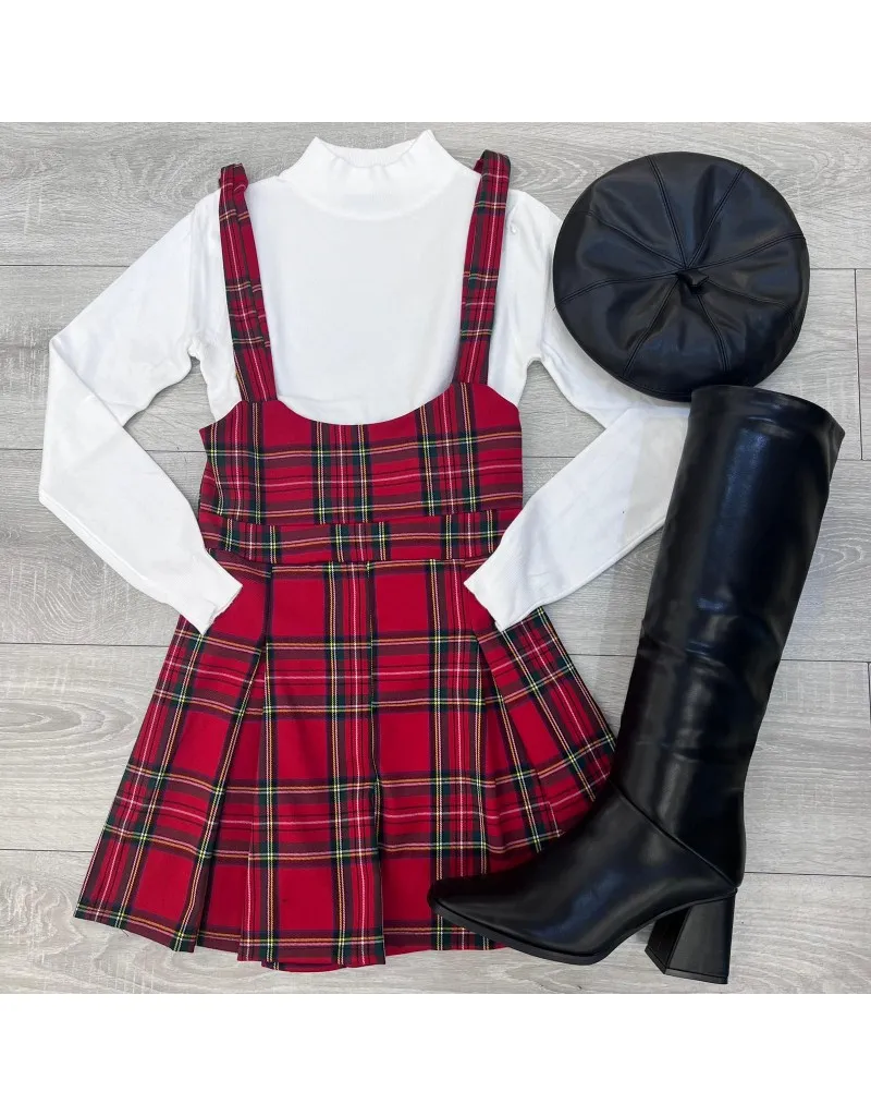 SALOPETTE TARTAN