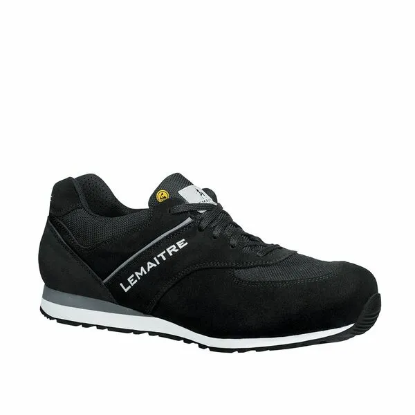 Scarpe sportive antinfortunistiche S3  Lemaitre securite JOEY, , Unisex tg. 39, col. Nero, resistenti all'acqua, con