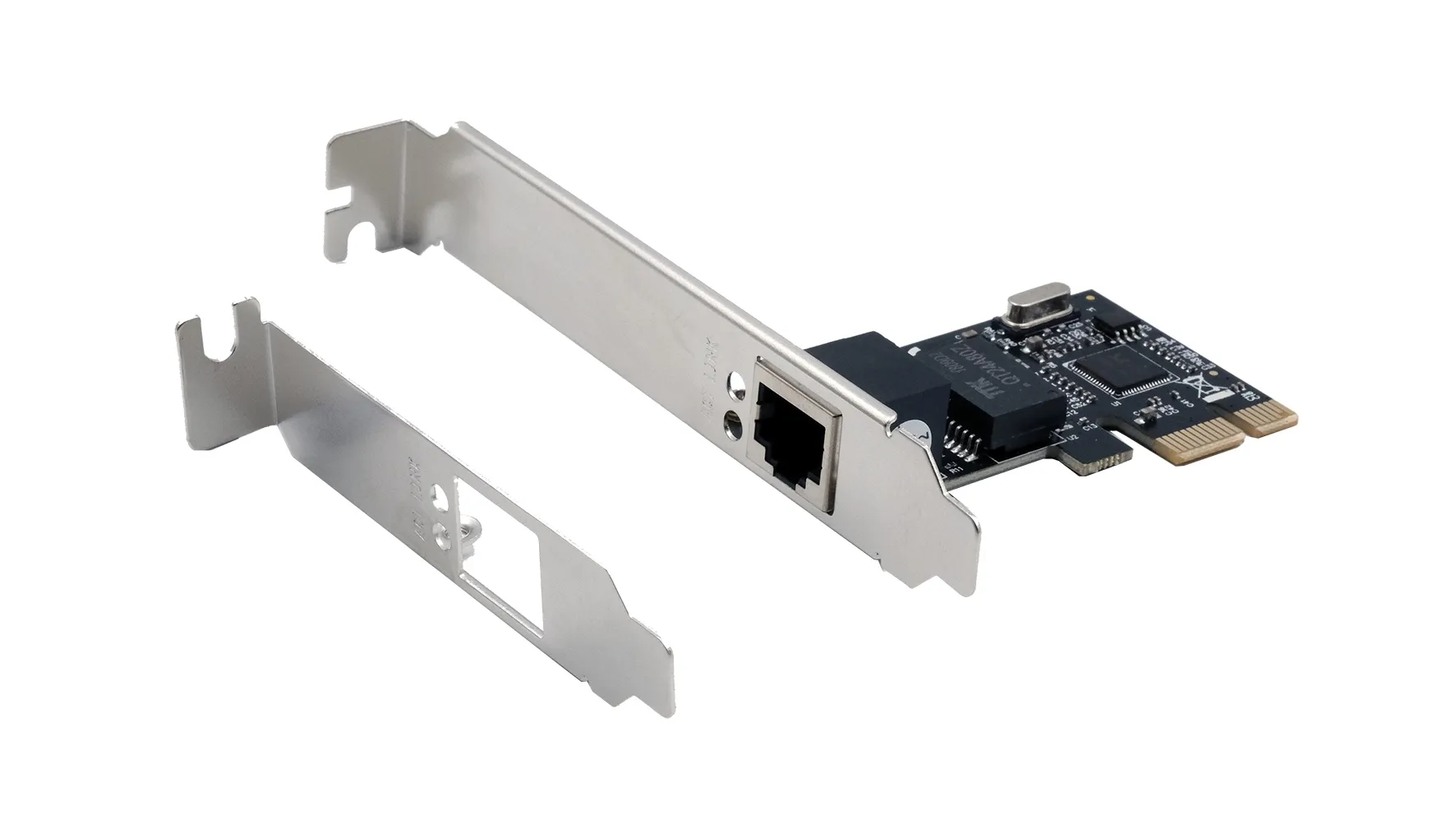 Scheda di rete Exsys, bus PCIe, porte: 1, velocità 10/100/1000Mbit/s