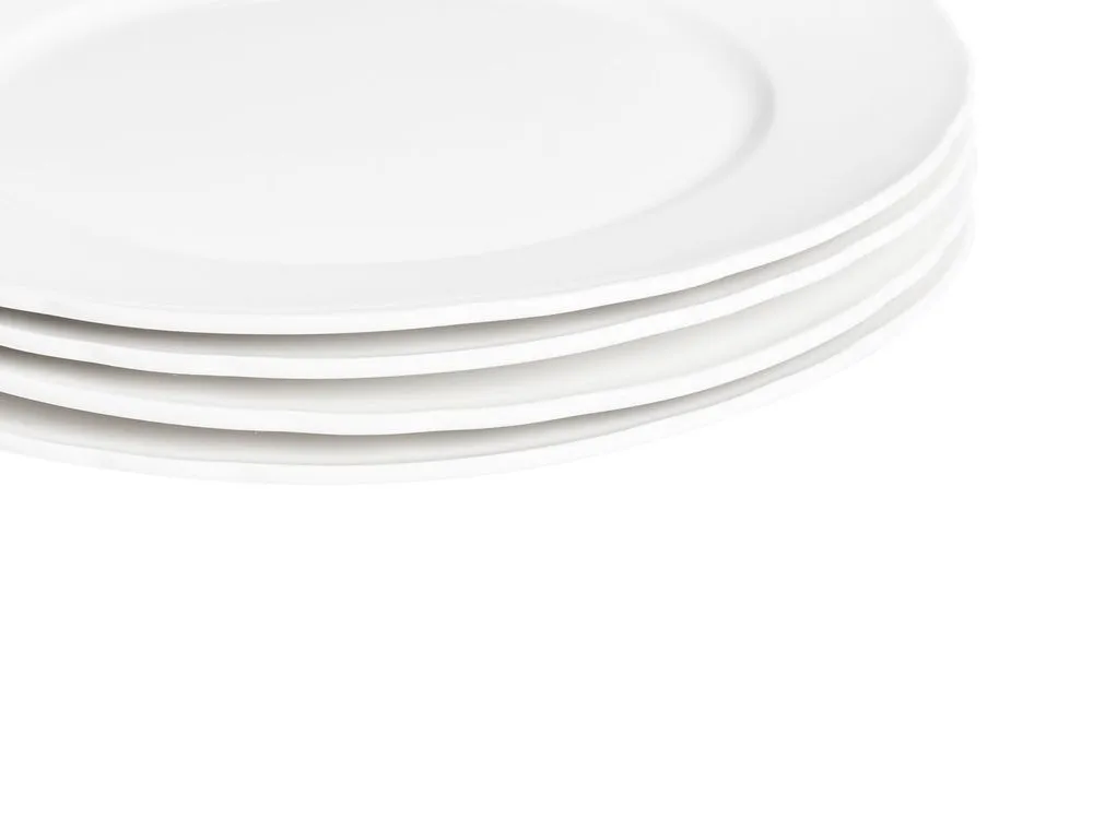Set di 16 stoviglie ELDERBERRY Porcellana Bianco