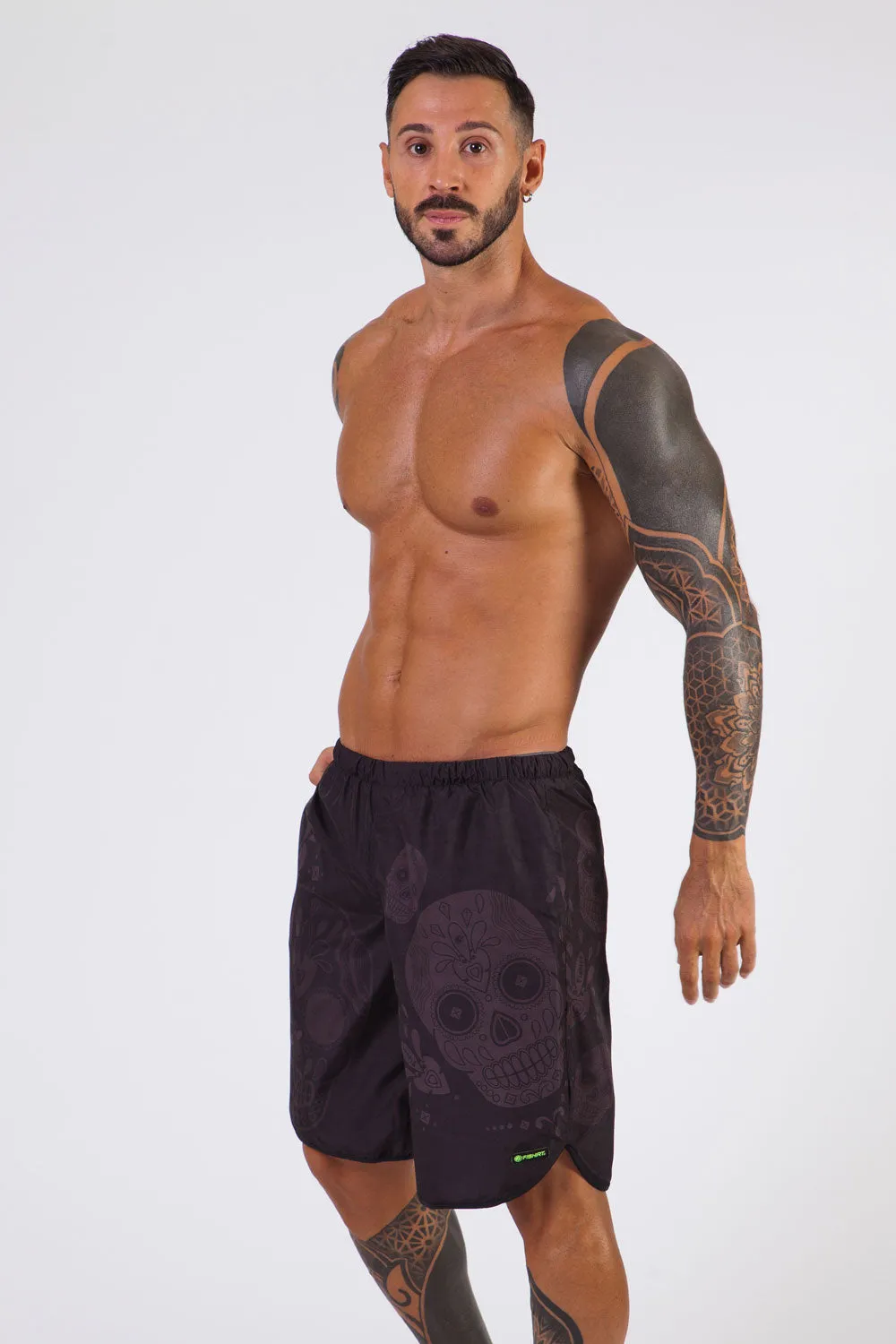 Shorts Mare Flatmuertos - Nero