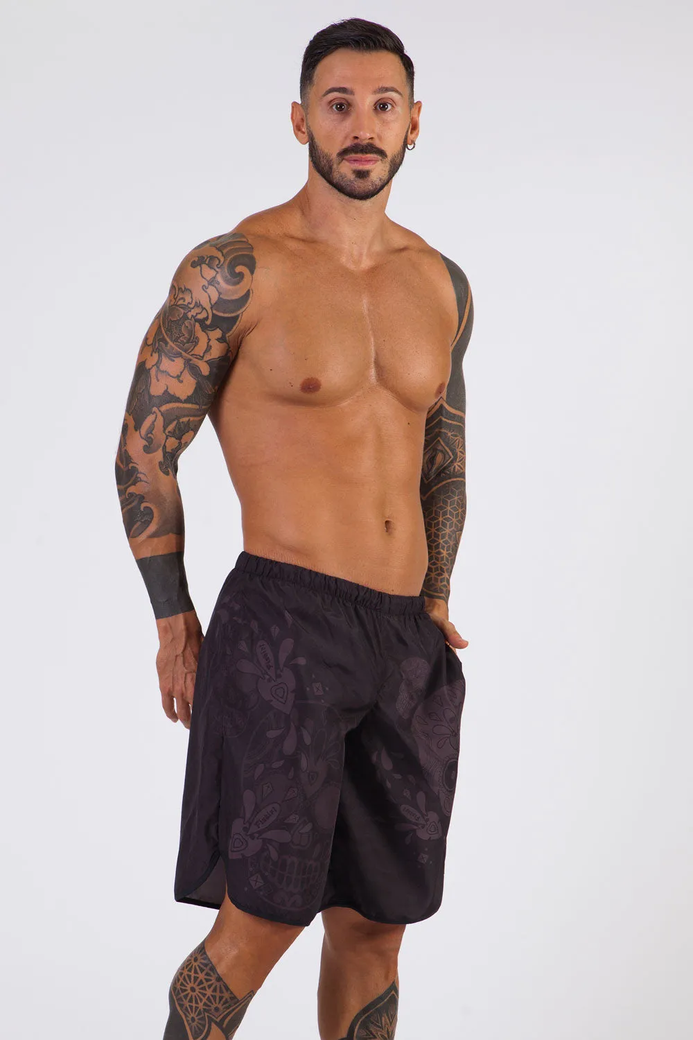Shorts Mare Flatmuertos - Nero