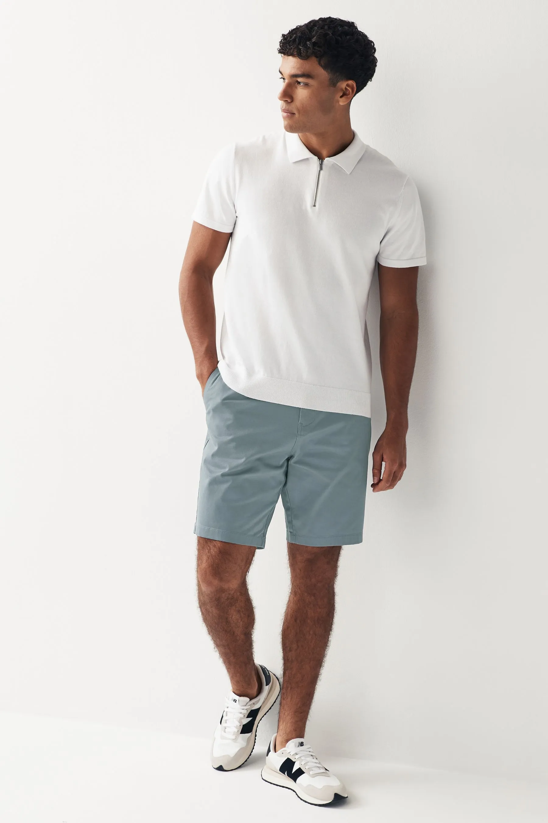 Shorts Pantaloni chino elasticizzati