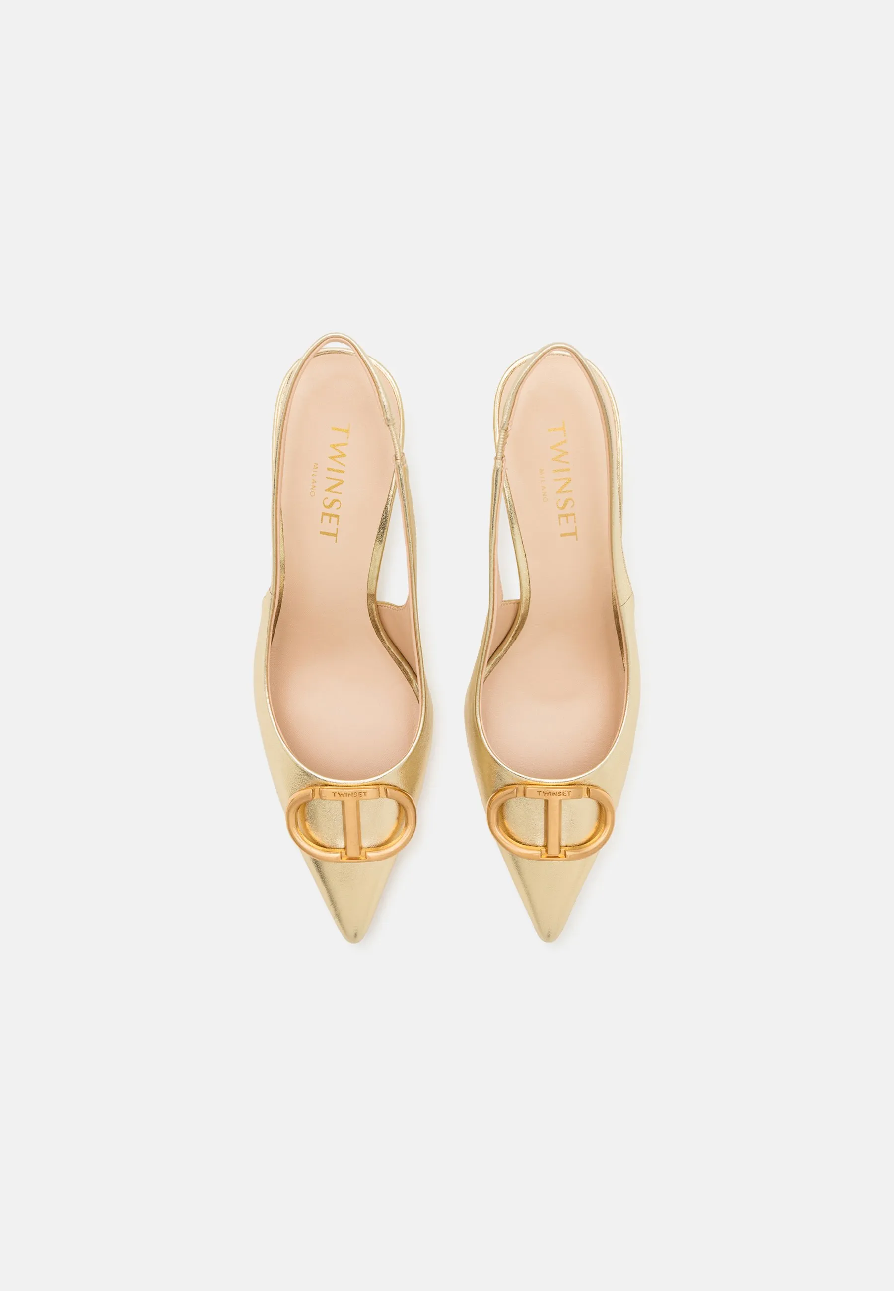 SLING BACK OVAL T - Decolleté