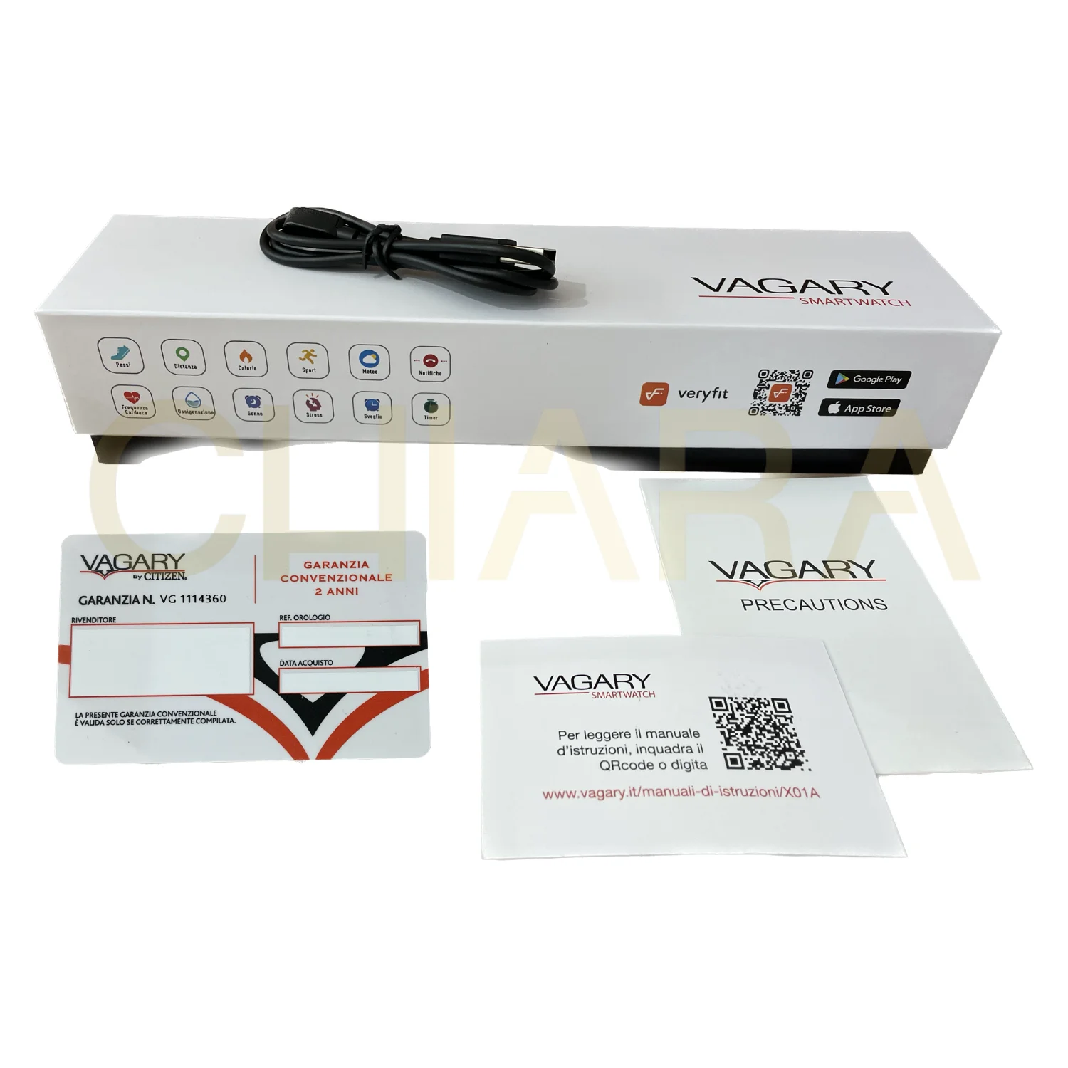 Smartwatch Vagary Blu X02A-005VY