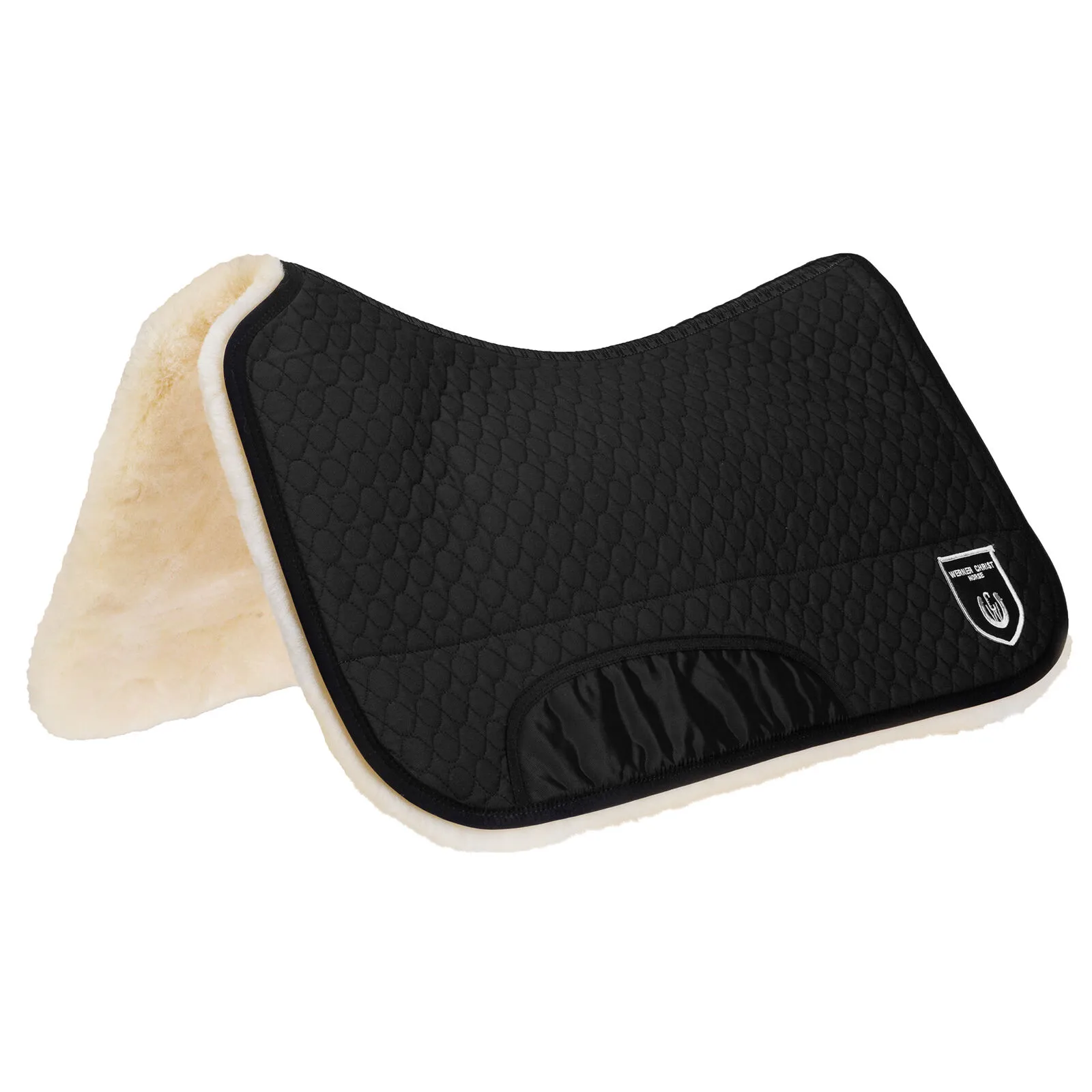Sottosella Christ Western senza velcro, altezza della lana 30 mm