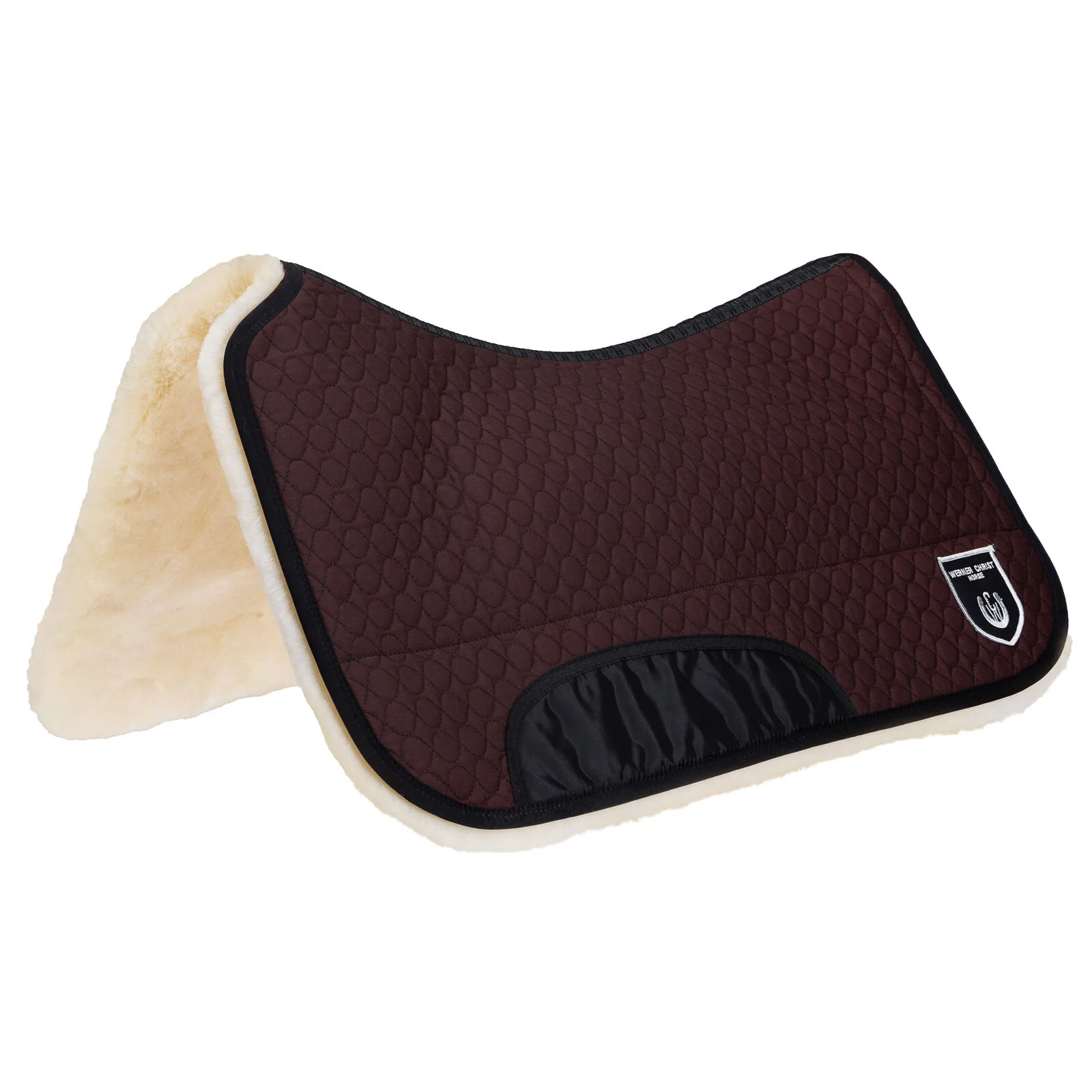 Sottosella Christ Western senza velcro, altezza della lana 30 mm