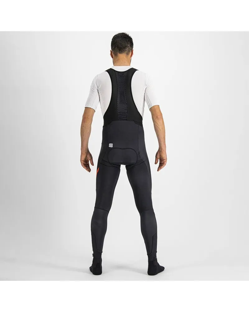 Sportful Fiandre Salopette Lunga Uomo, Nero