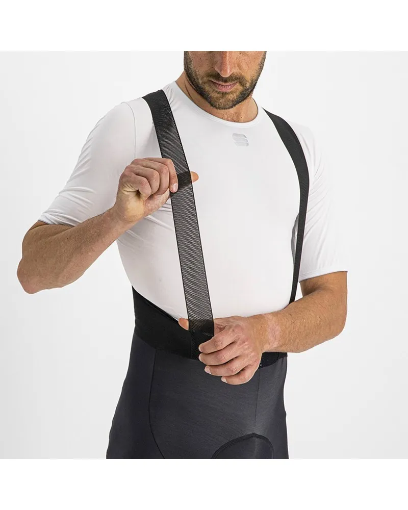 Sportful Fiandre Salopette Lunga Uomo, Nero
