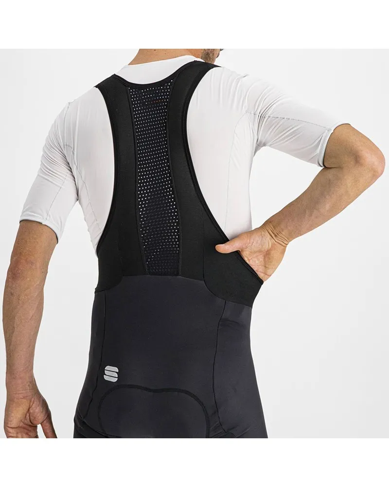 Sportful Fiandre Salopette Lunga Uomo, Nero