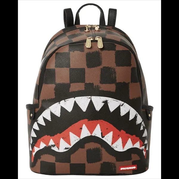 Sprayground Zaino Mini Shark in Paris Painted Savage