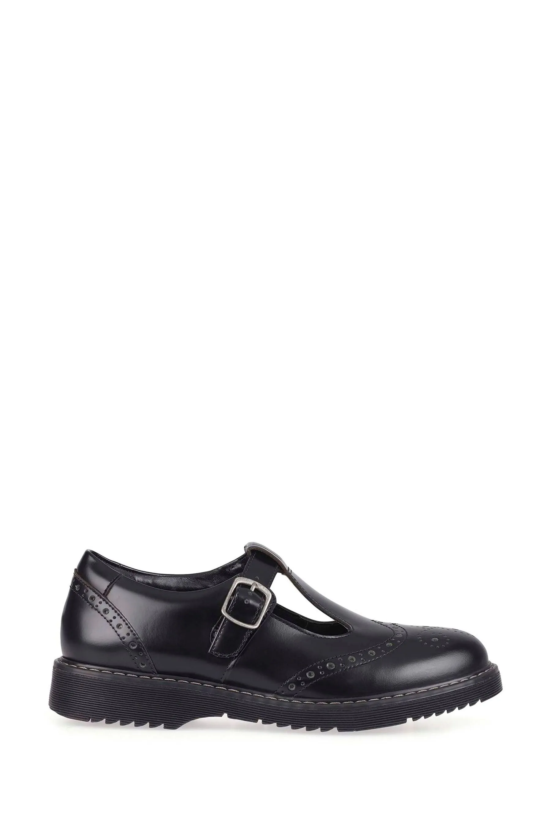 Start-Rite - Imagine - Nero con chiusura a T - Scarpe per la scuola Standard vestibilità in larghezza    