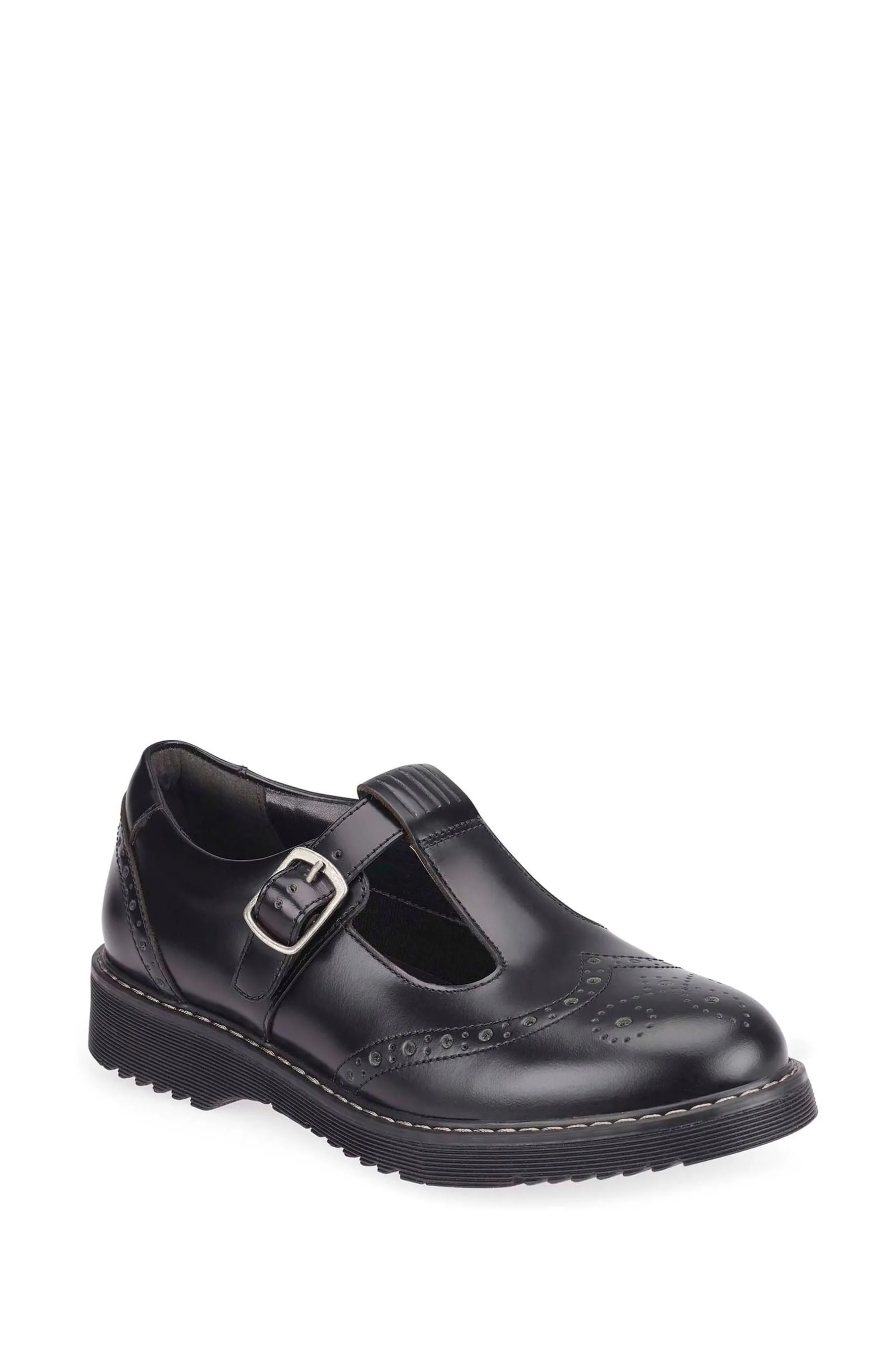 Start-Rite - Imagine - Nero con chiusura a T - Scarpe per la scuola Standard vestibilità in larghezza    