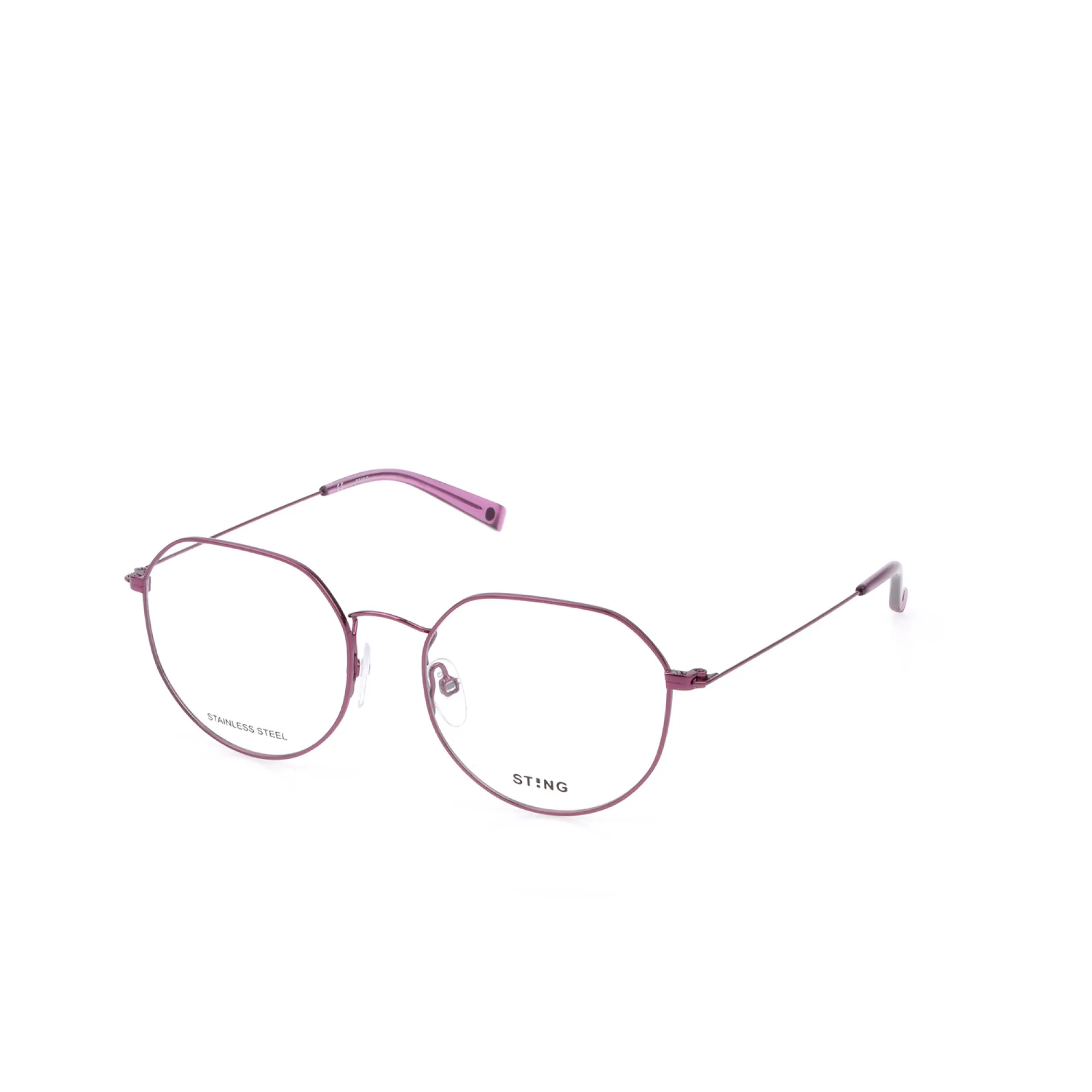   Sting VST223 Trend 8 08E6 Viola Lucido | Occhiale Da Vista Unisex 