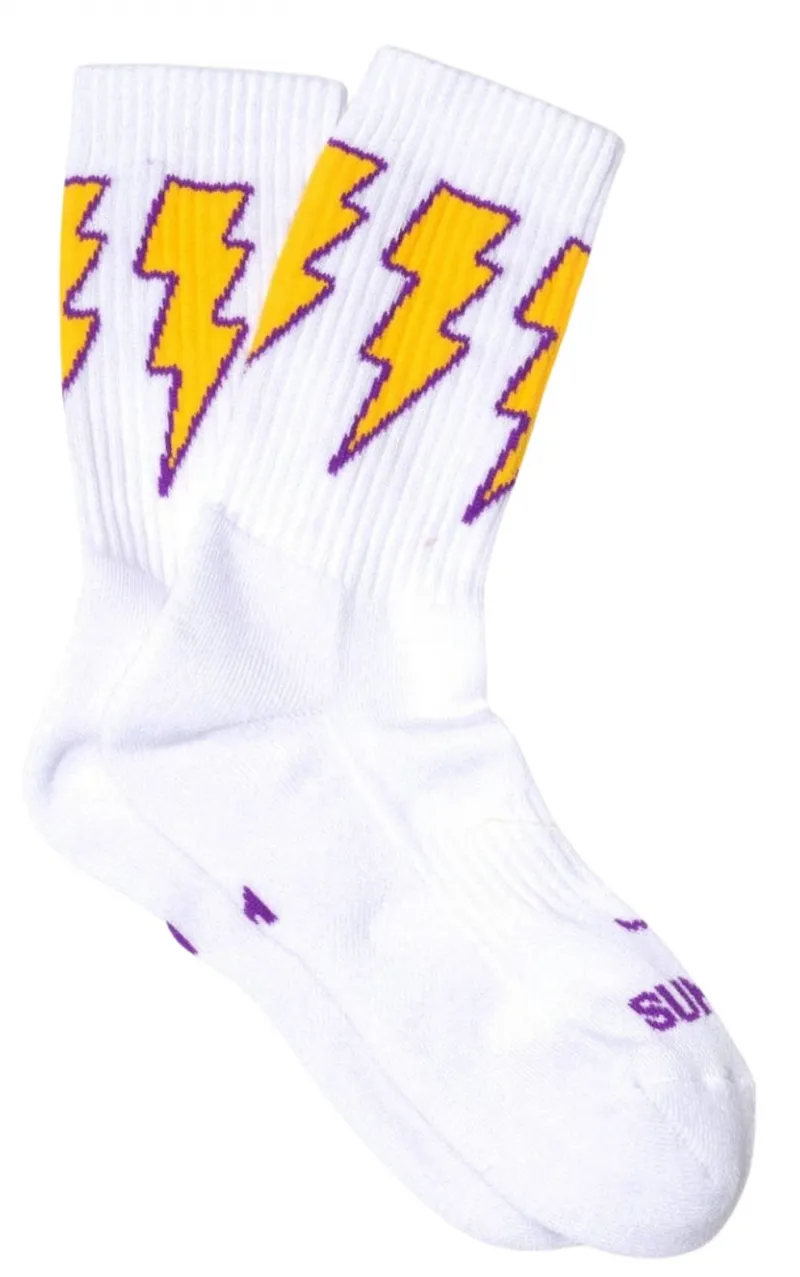 SUMOMIHI Calzini Lightning - Bianco