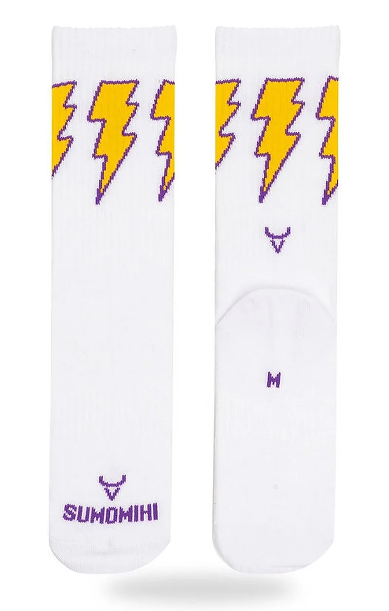 SUMOMIHI Calzini Lightning - Bianco